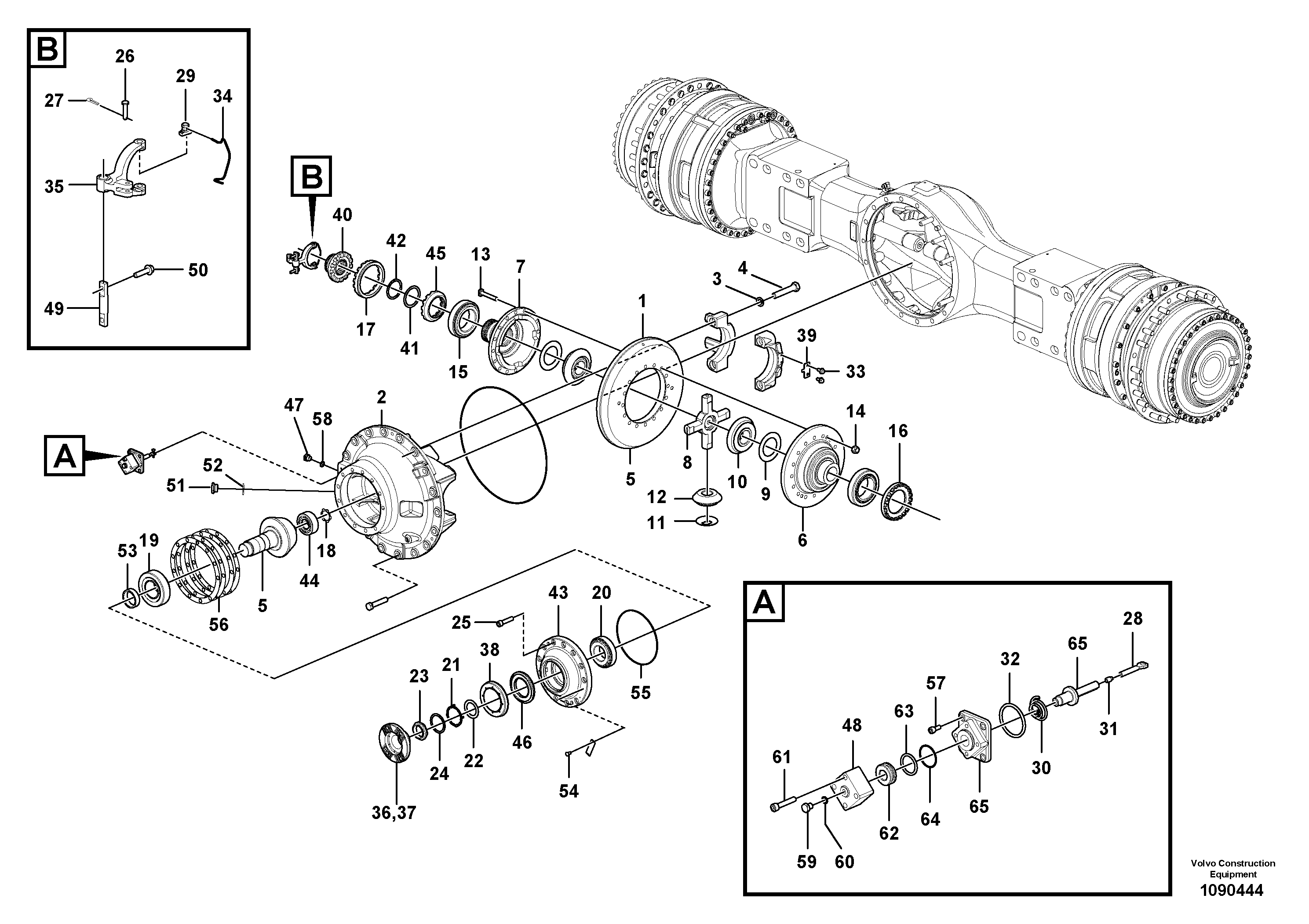 Converter Valve VOE17260015 VOLVO