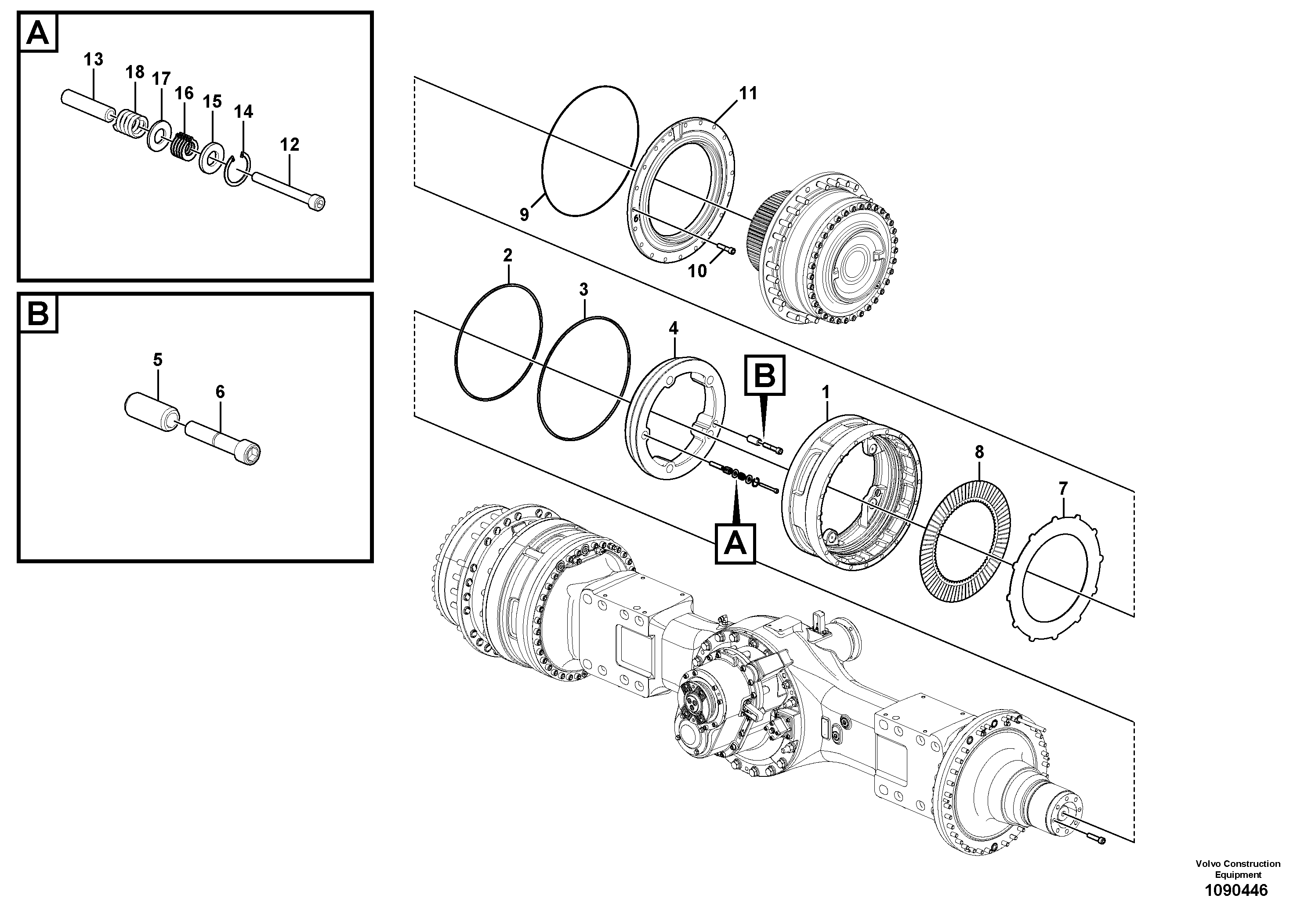 Telescopic Arm VOE17405544 VOLVO