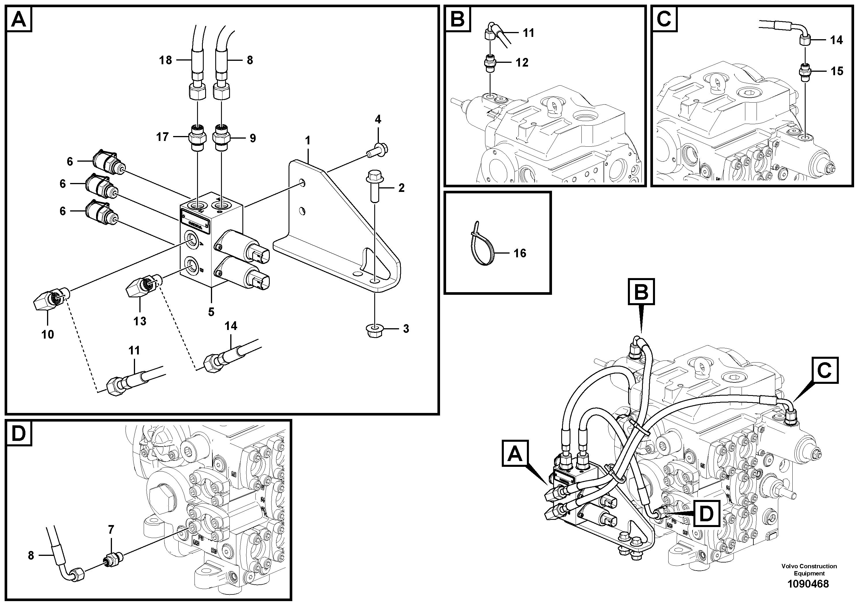 Rec.housing VOE17405027 VOLVO