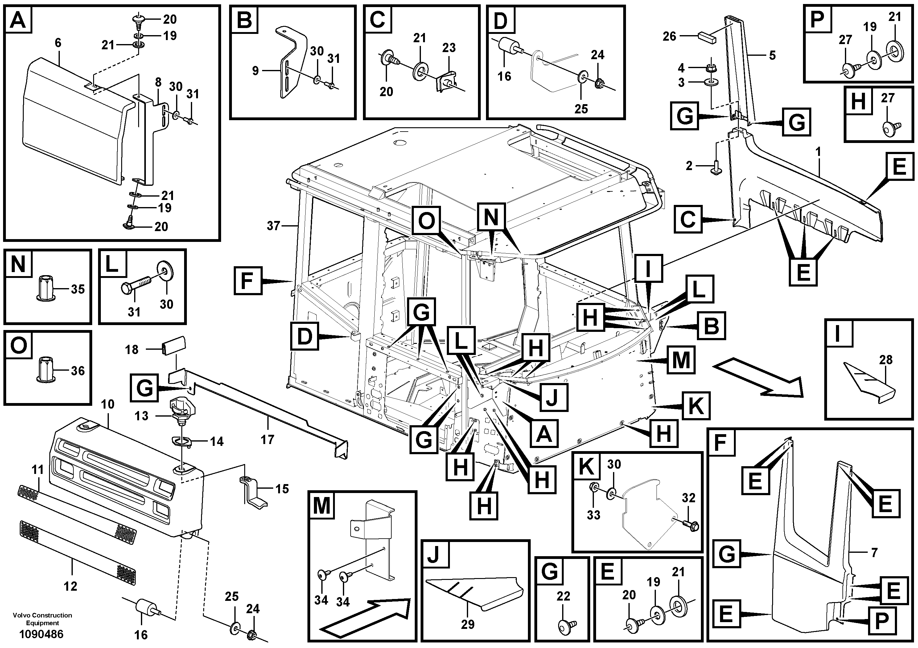Park Brk Valve VOE17385900 VOLVO