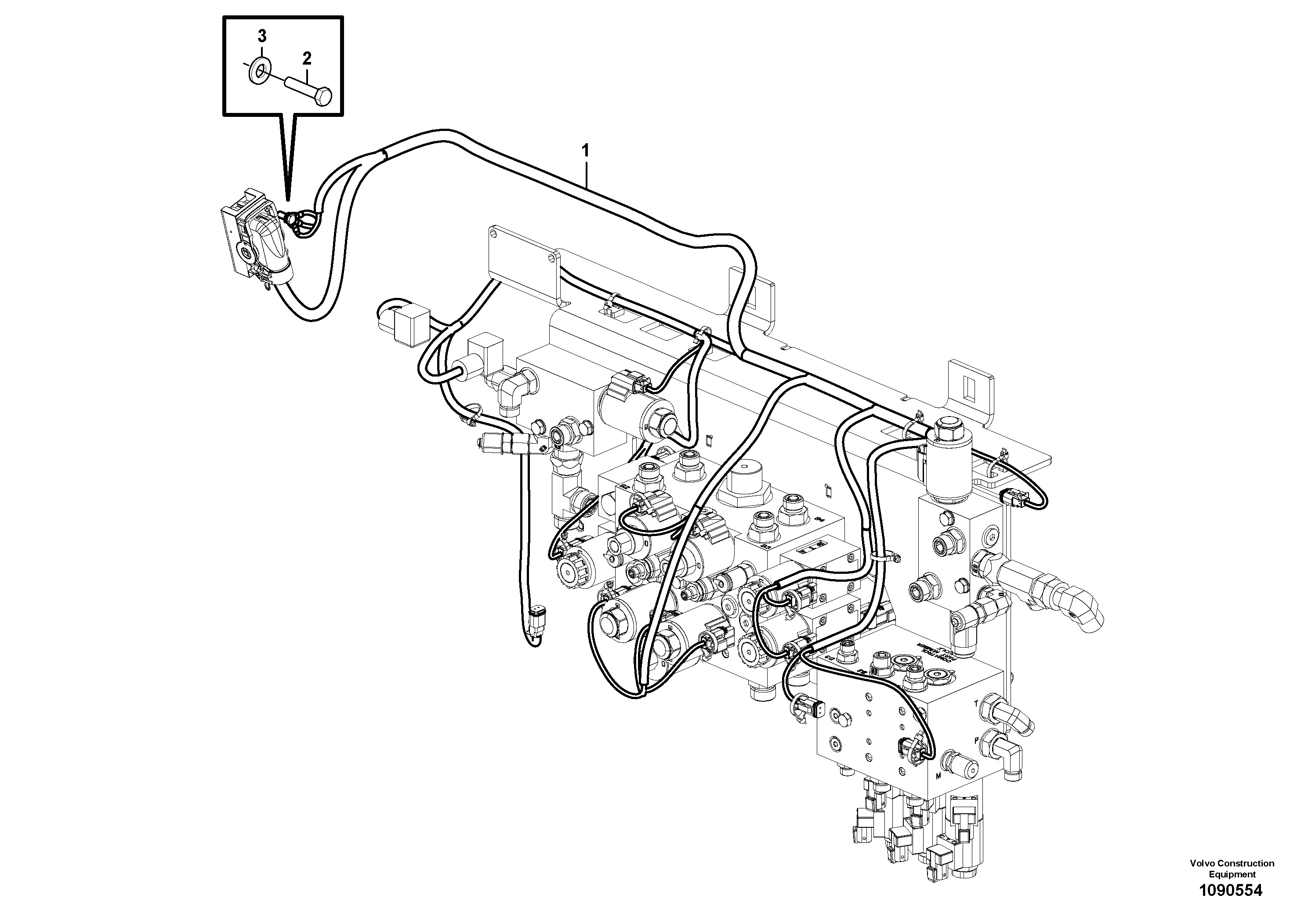Support Leg VOE12831888 VOLVO