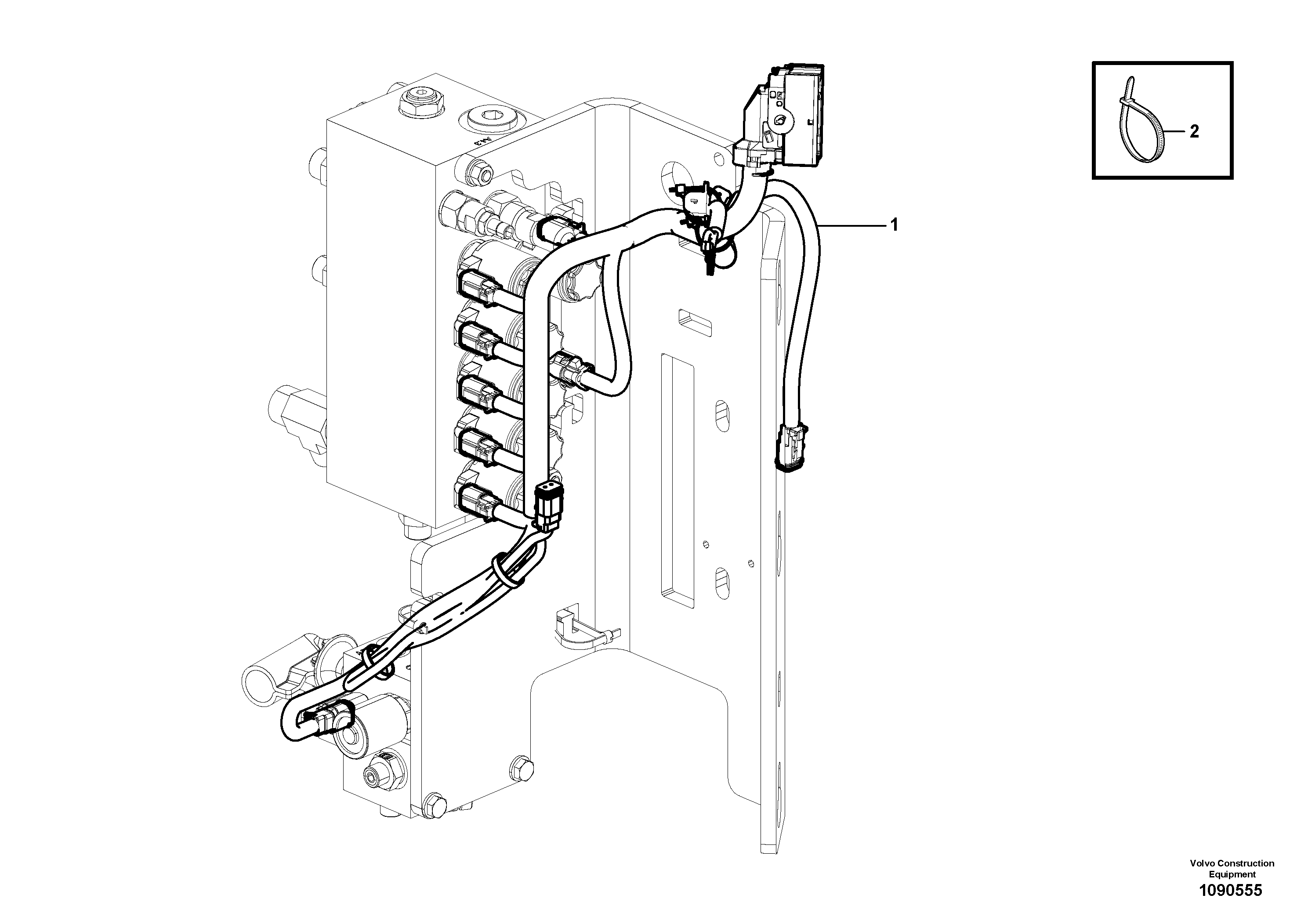 Support Leg VOE12811666 VOLVO