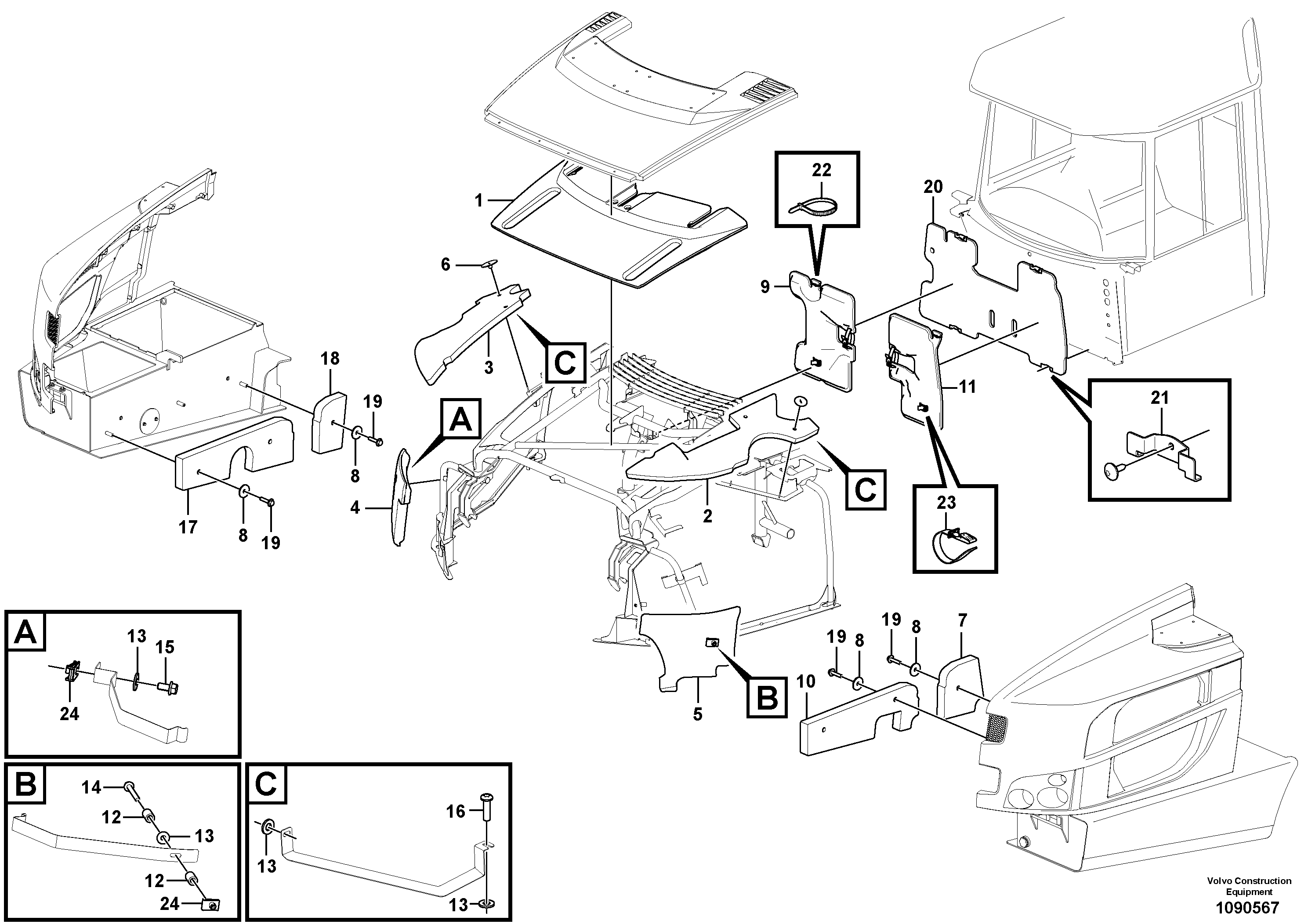 Tab Washer VOE16893665 VOLVO