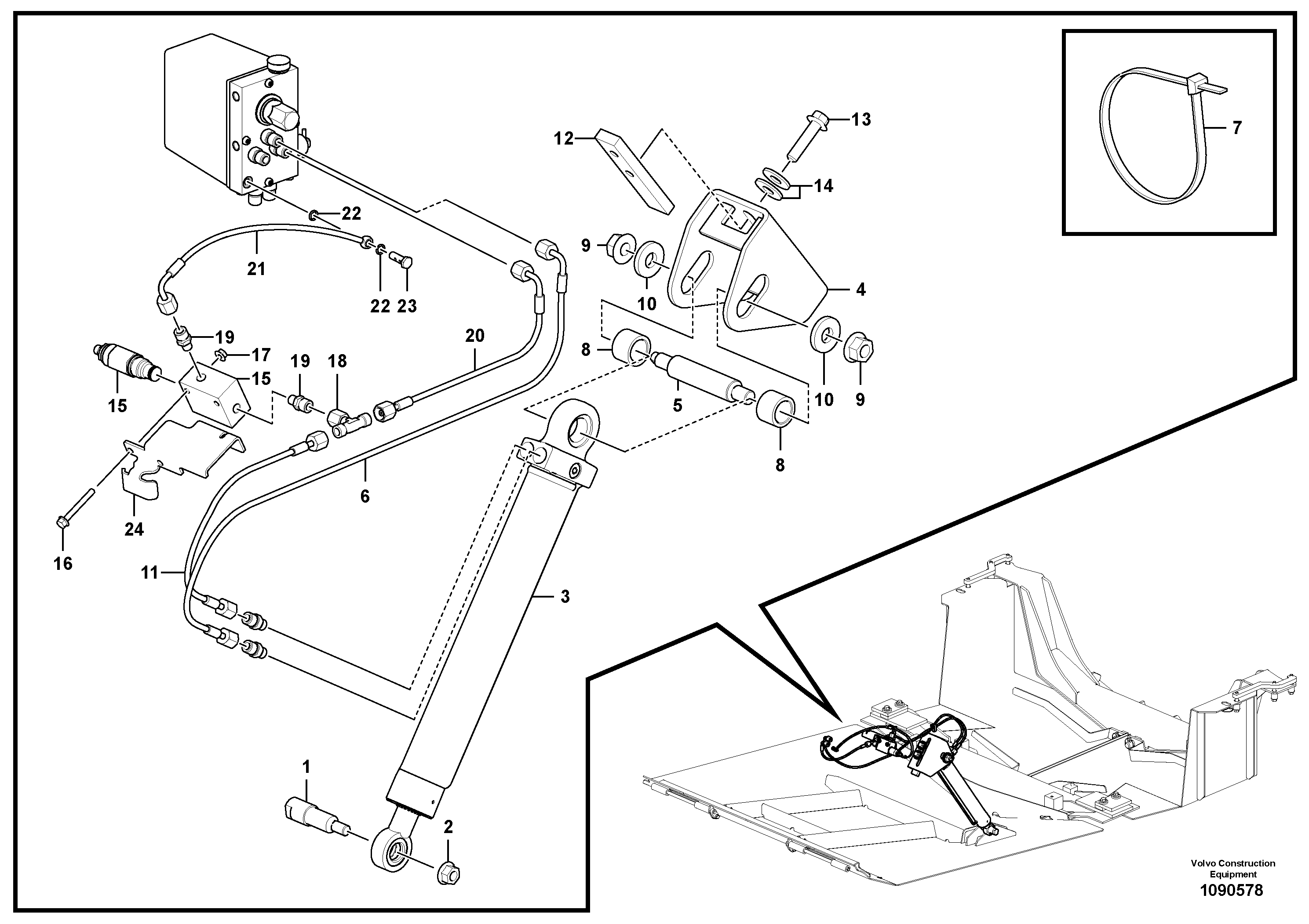 Base Panel VOE16896642 VOLVO