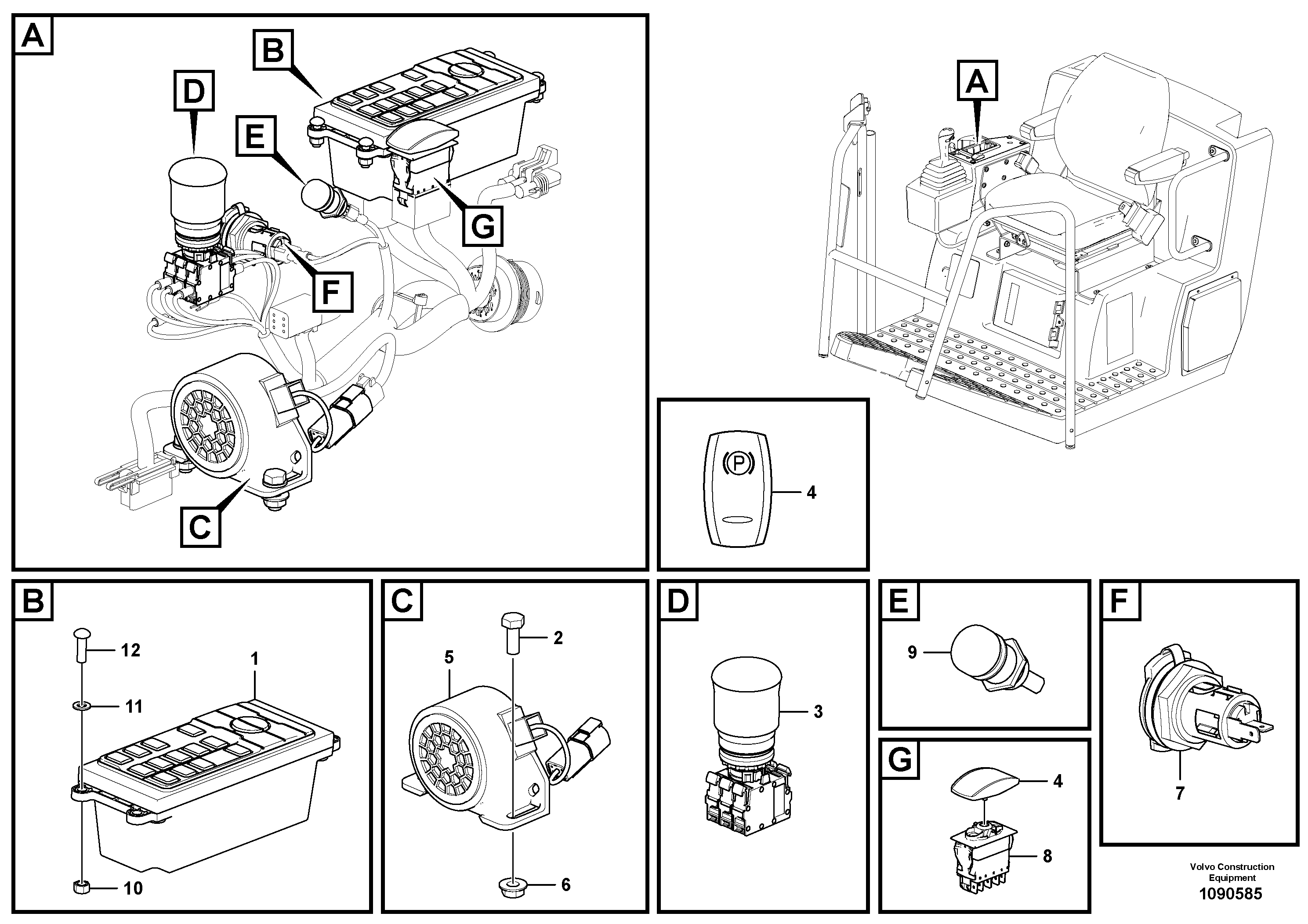 Expansion Valve VOE12833412 VOLVO