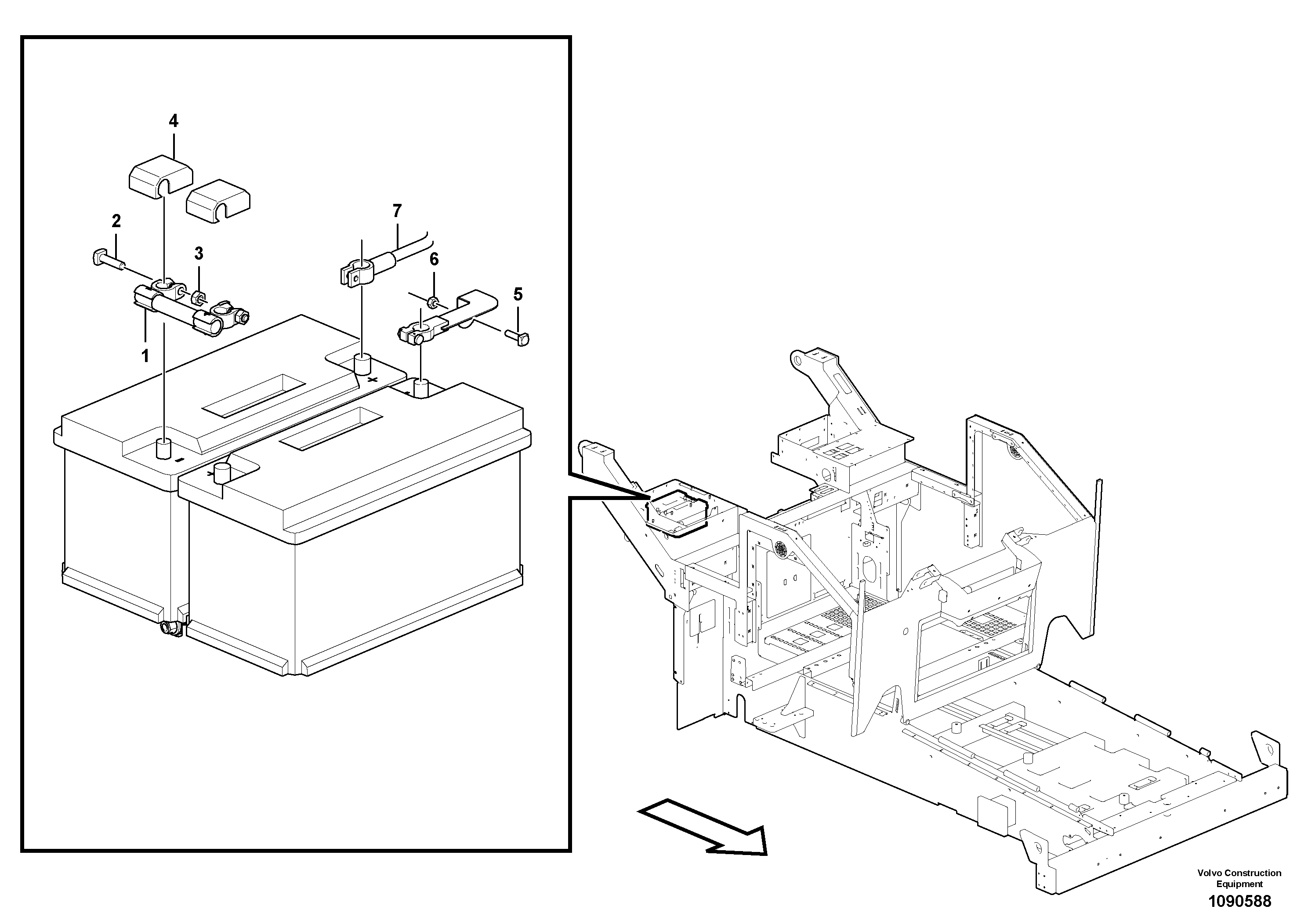 Brush Bearing VOE12805810 VOLVO