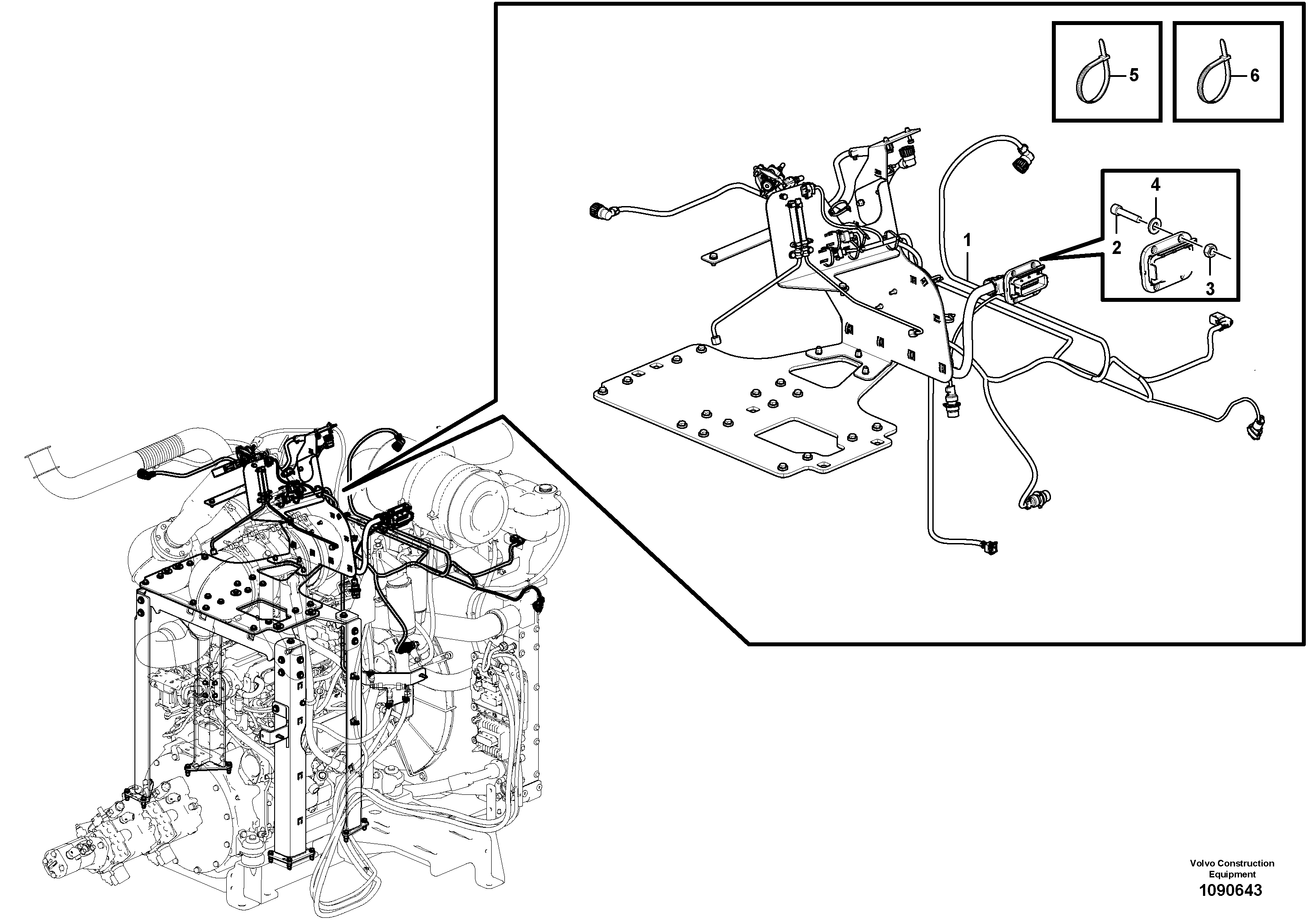 Support Leg VOE12837378 VOLVO