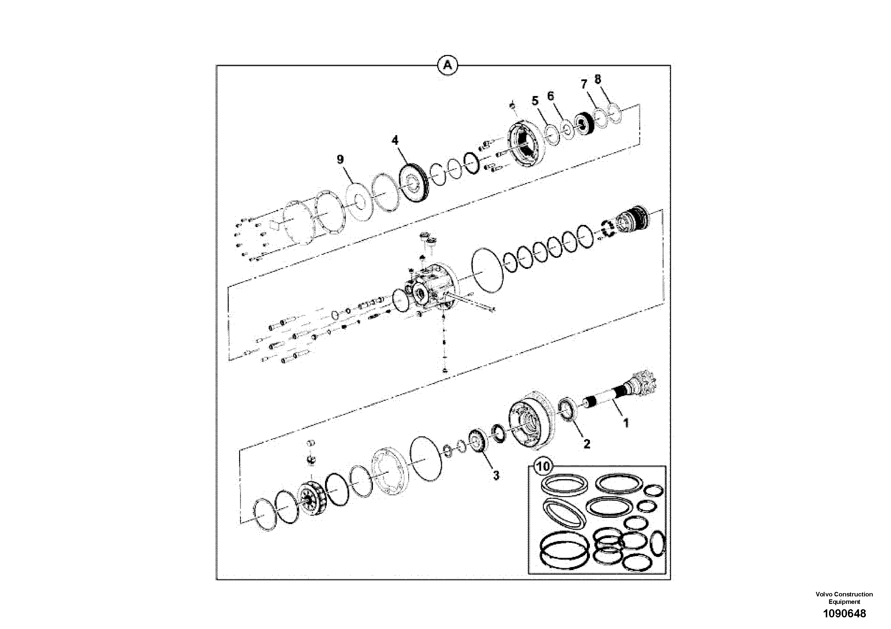Bucket 0,8 Cu M VOE17232222 VOLVO