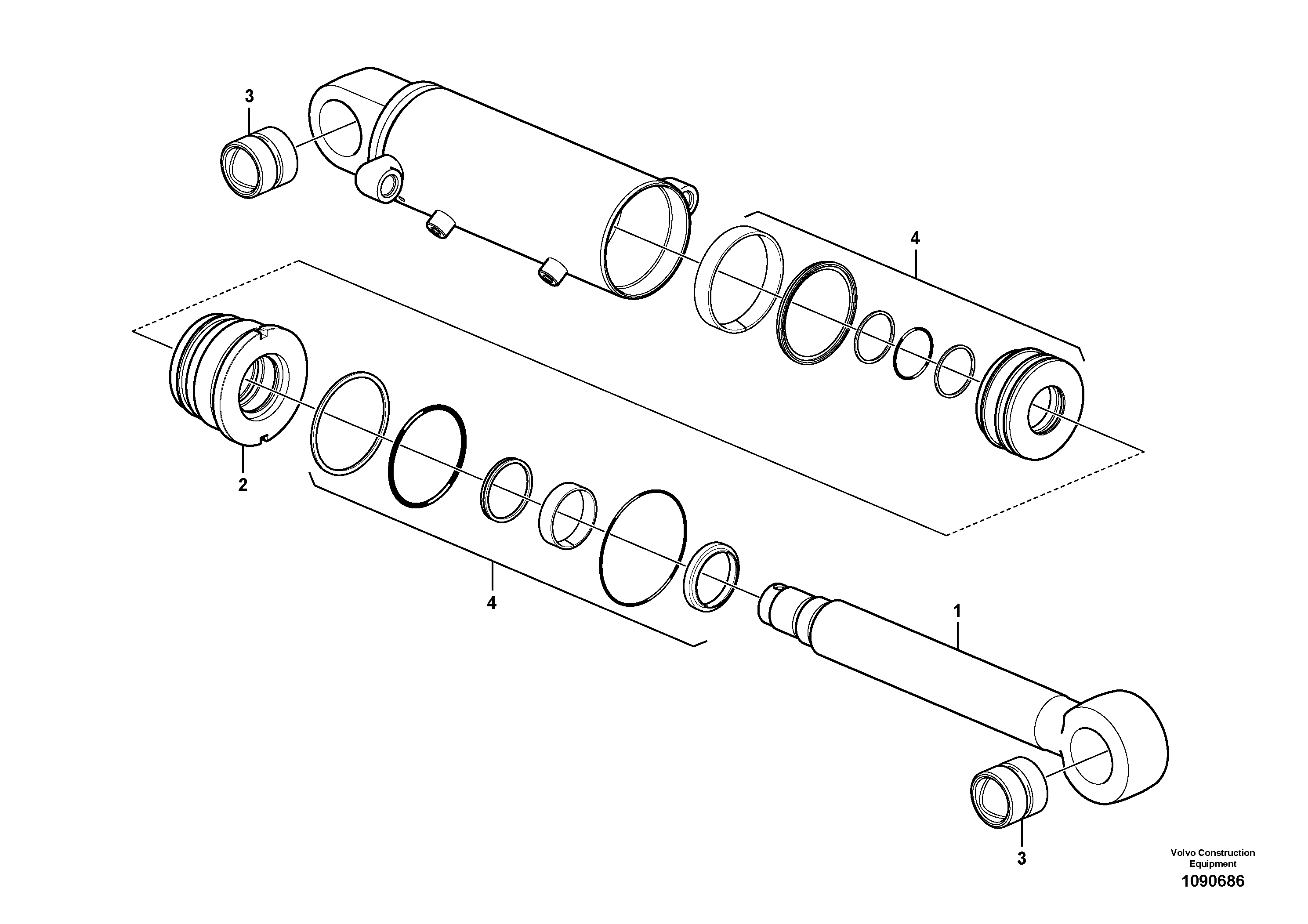 Ключевой жетон VOE17487587 VOLVO