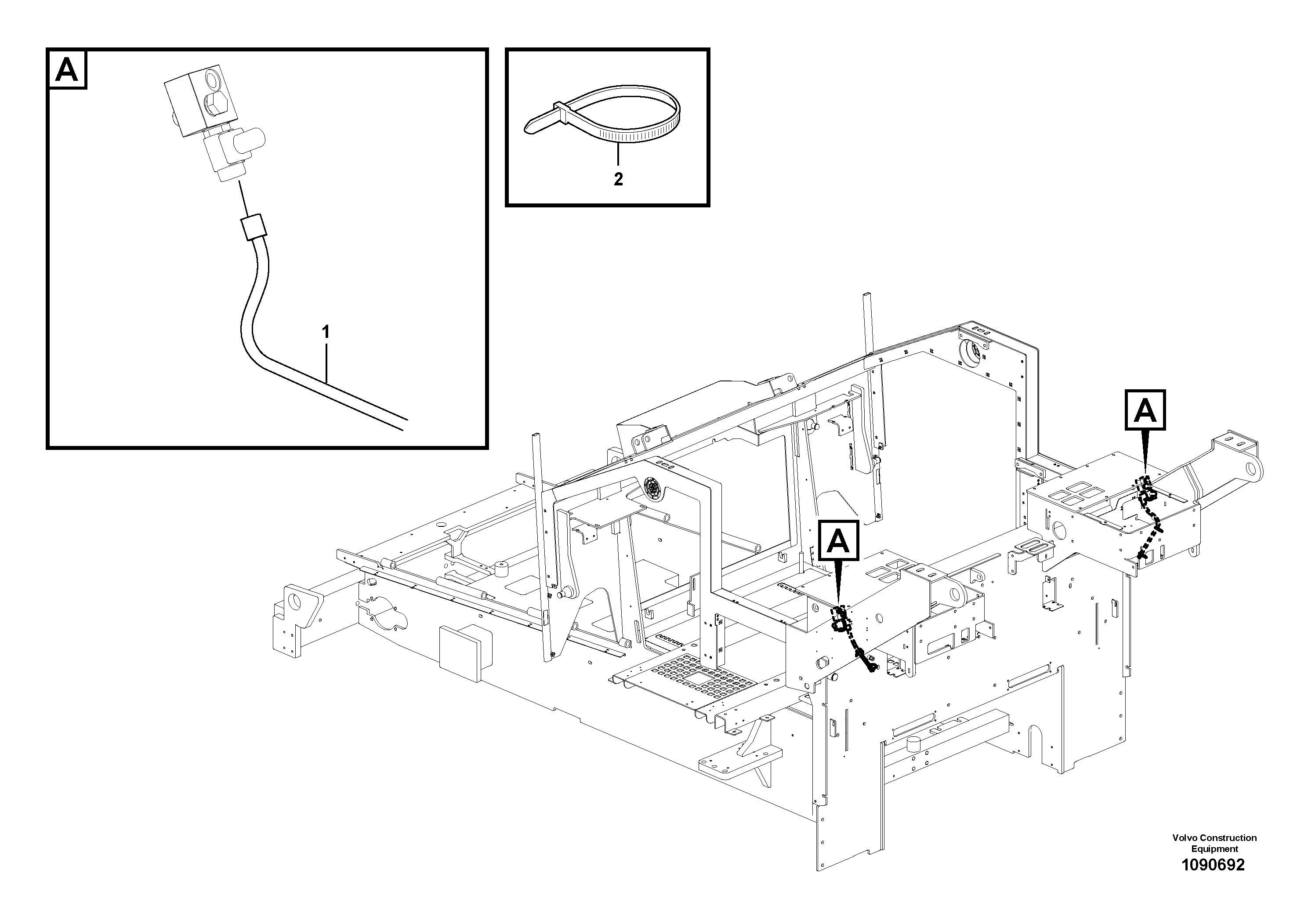Support Leg VOE12815258 VOLVO