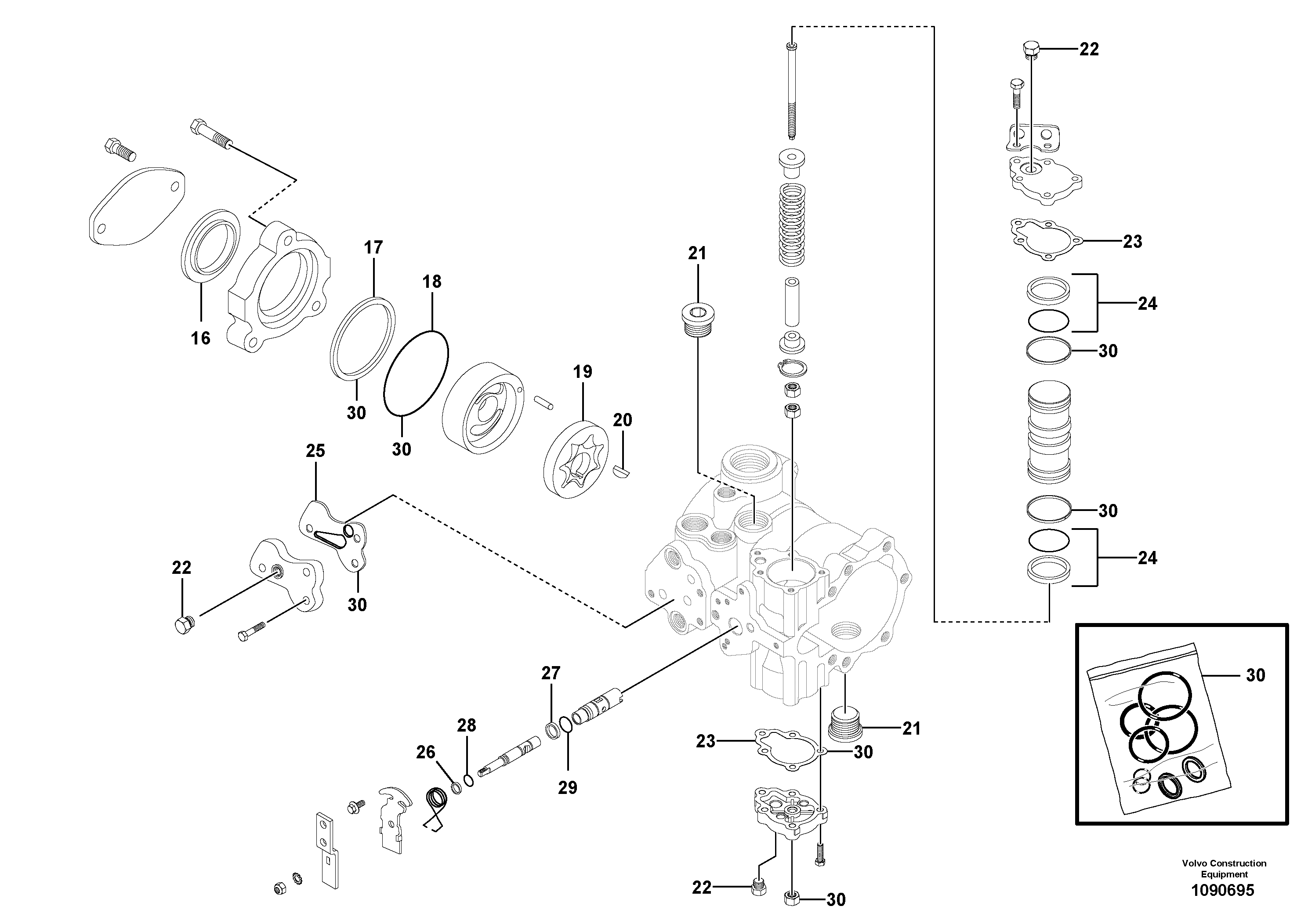 Return Valve RM59785311 VOLVO