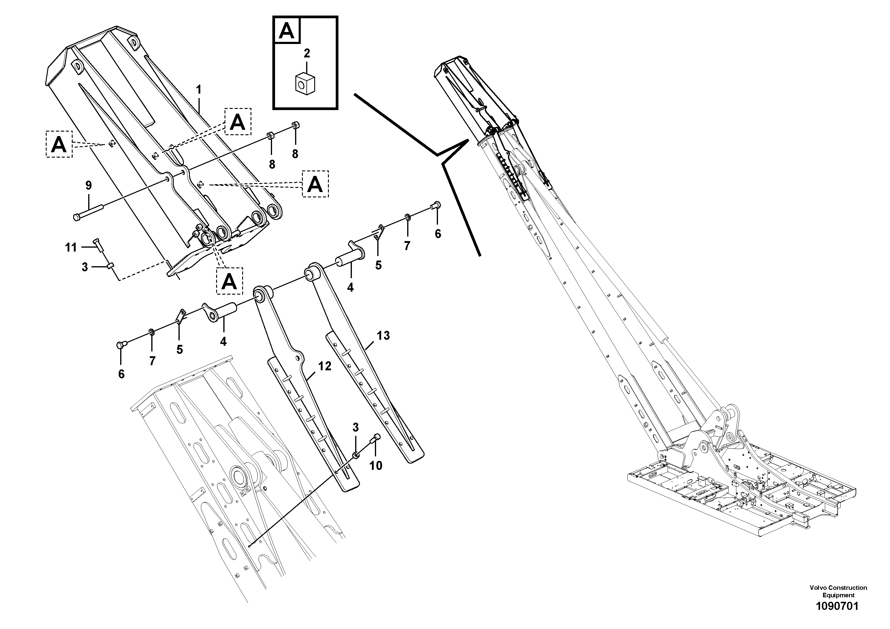 Charge Regulator VOE14718622 VOLVO