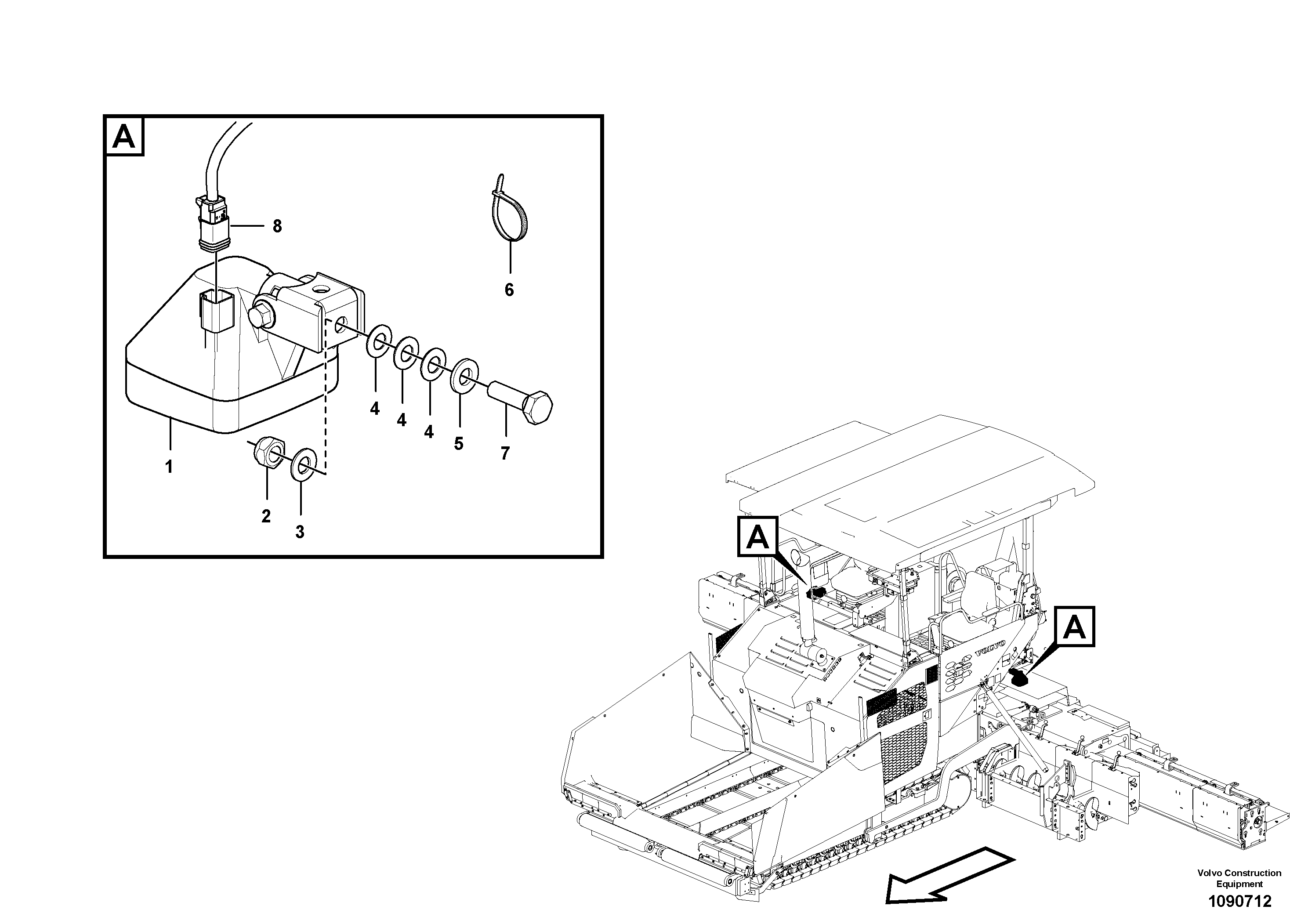 Support Leg VOE12768983 VOLVO