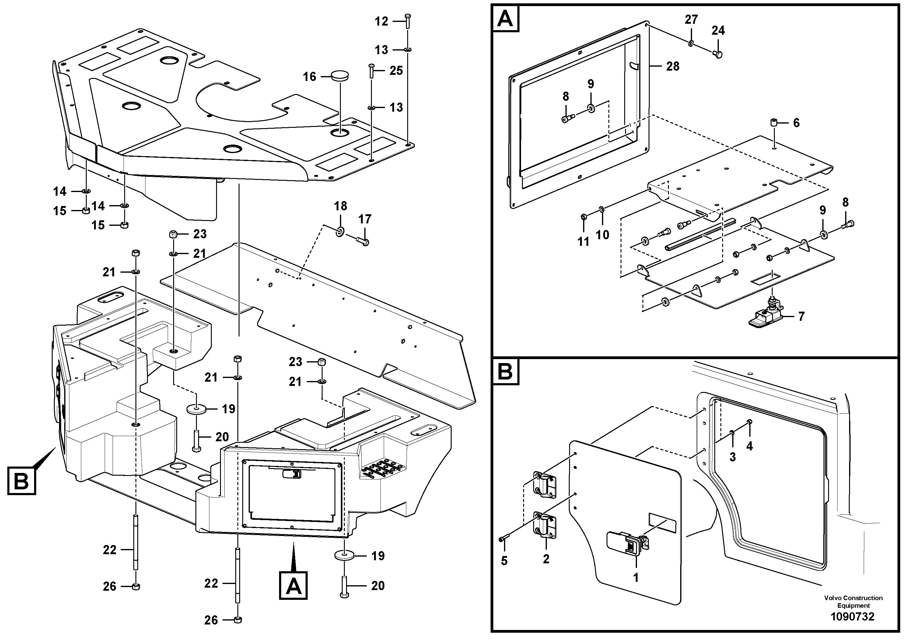 Adjusting Plate VOE976321 VOLVO