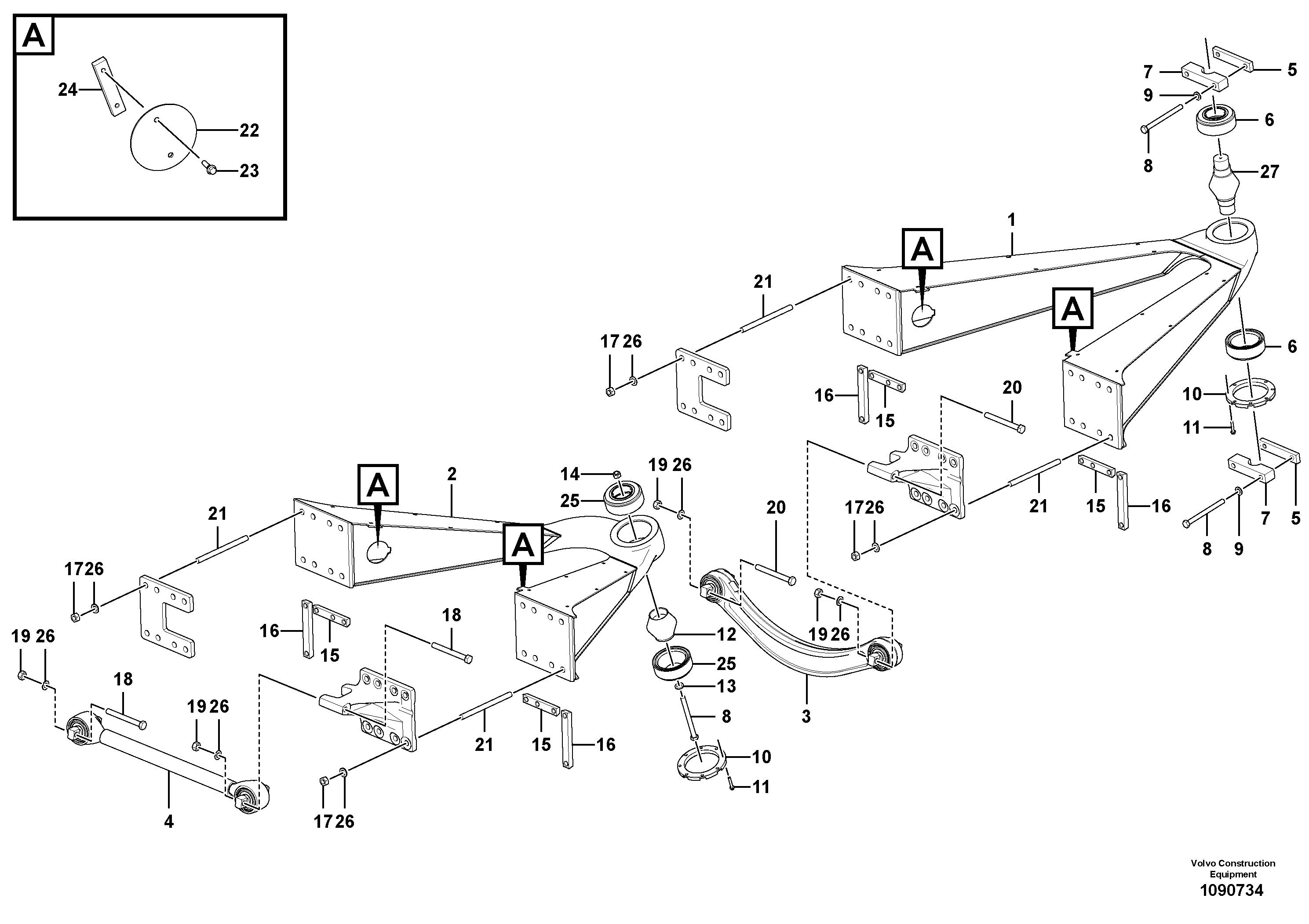 Microswitch VOE16244136 VOLVO