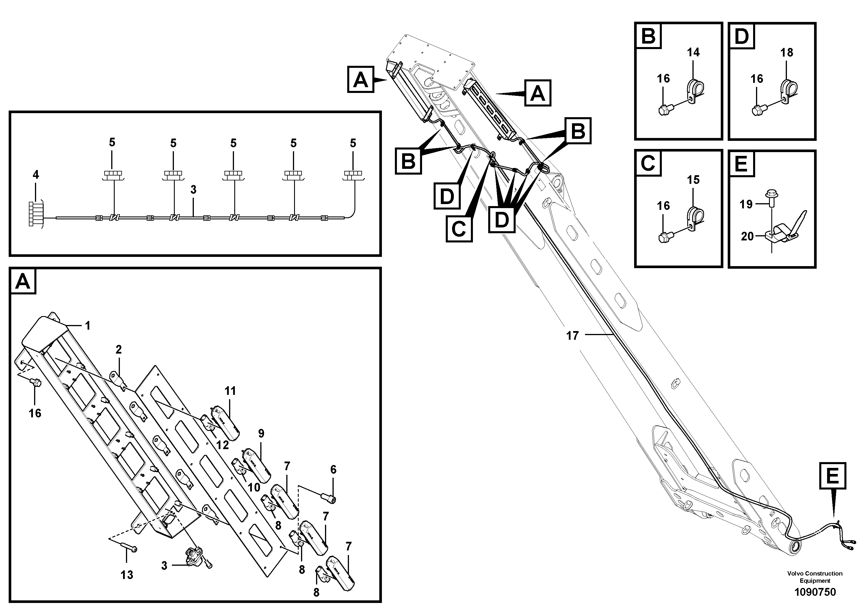 Wiring Harness VOE14734229 VOLVO