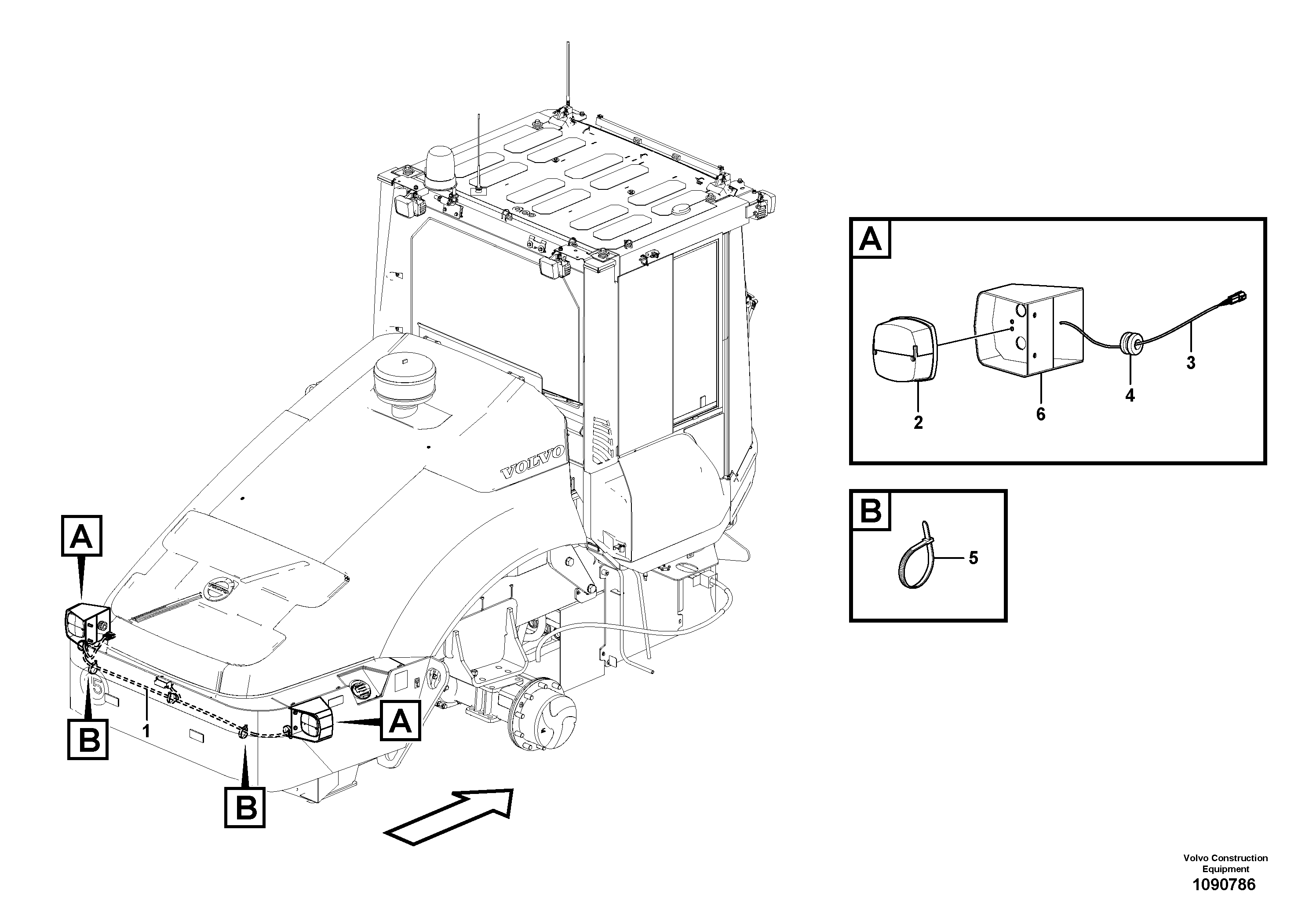 Seat frame RM12811883 VOLVO