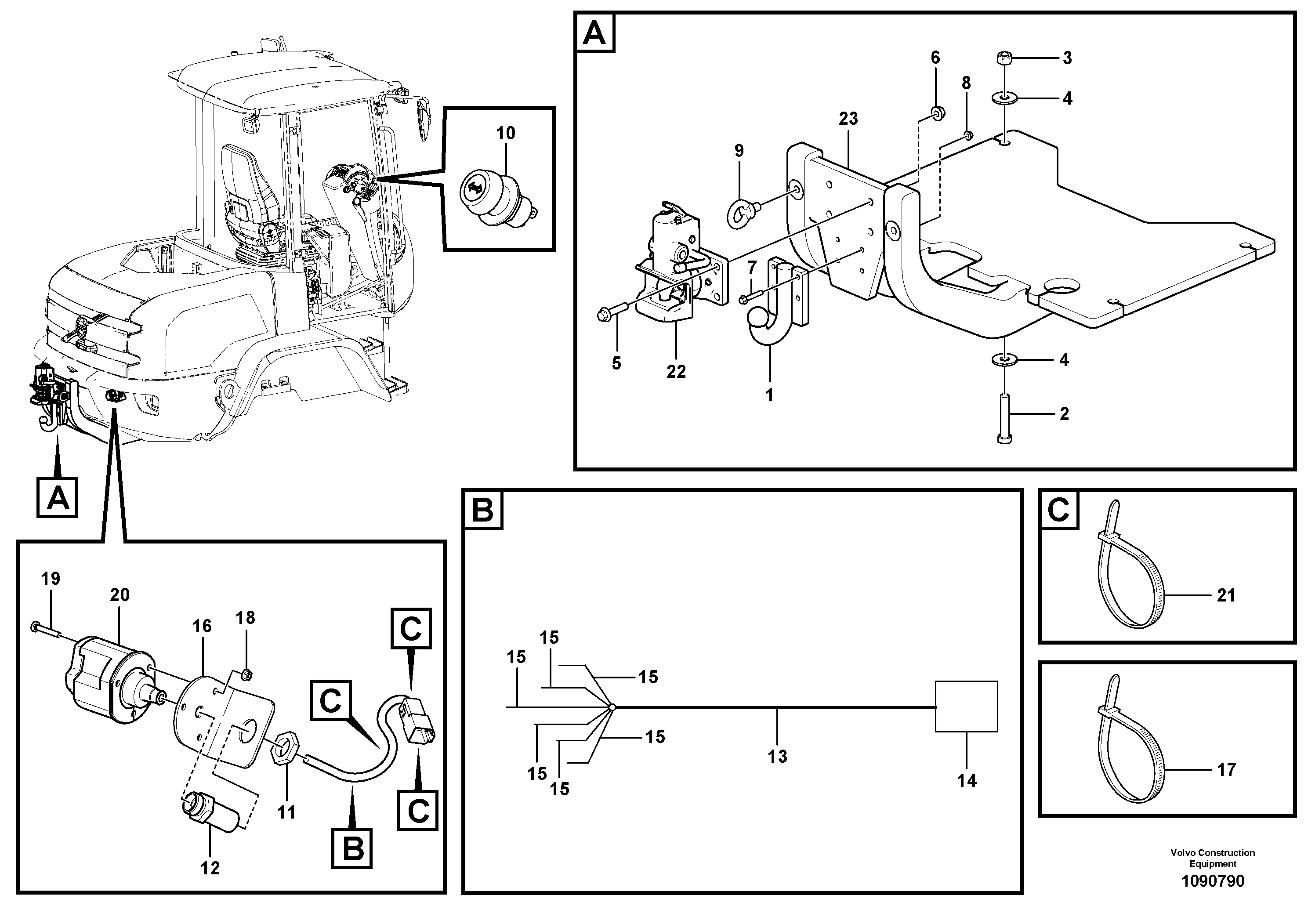 Failure Sensor VOE11307604 VOLVO
