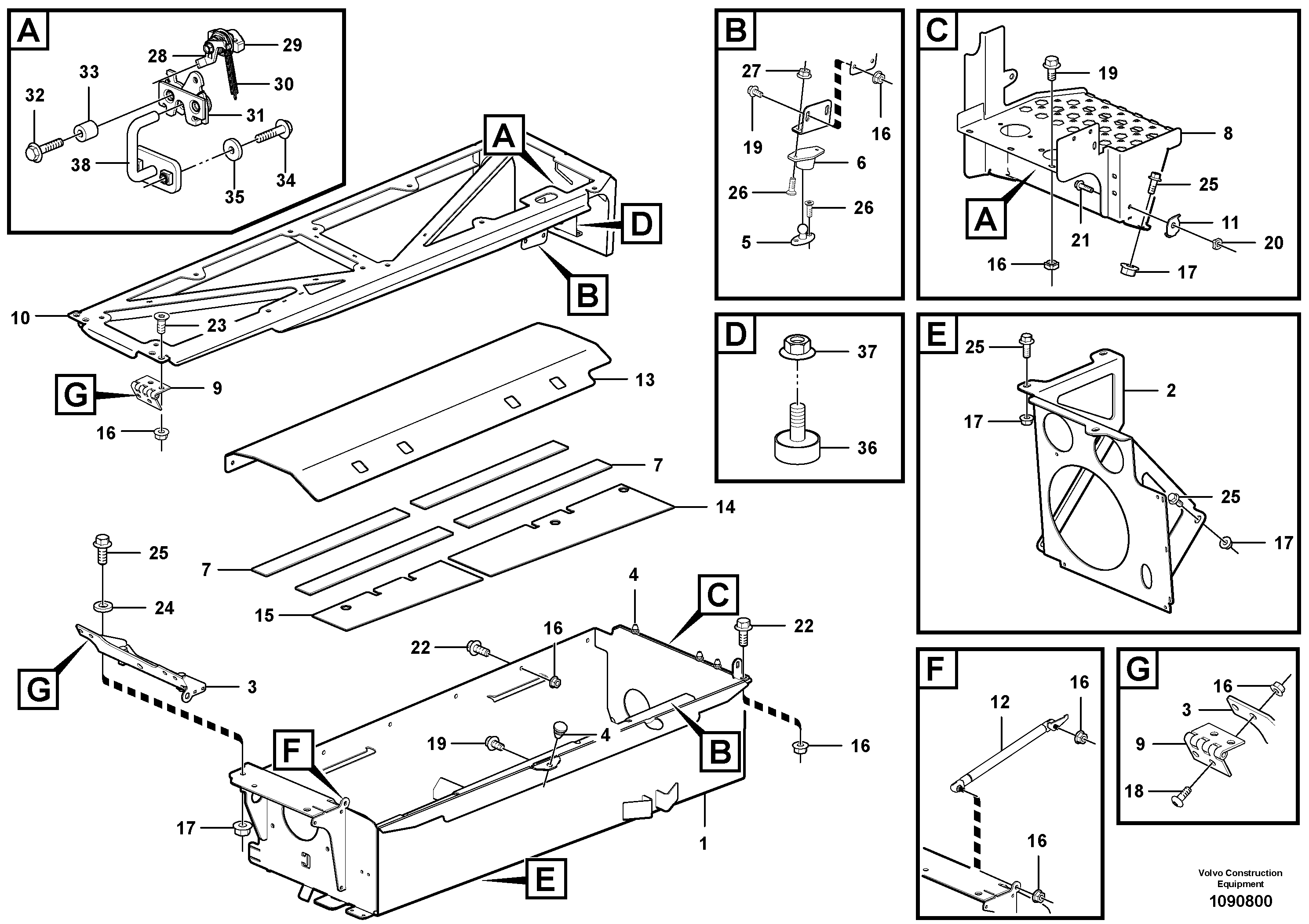 Brush Set VOE16803660 VOLVO