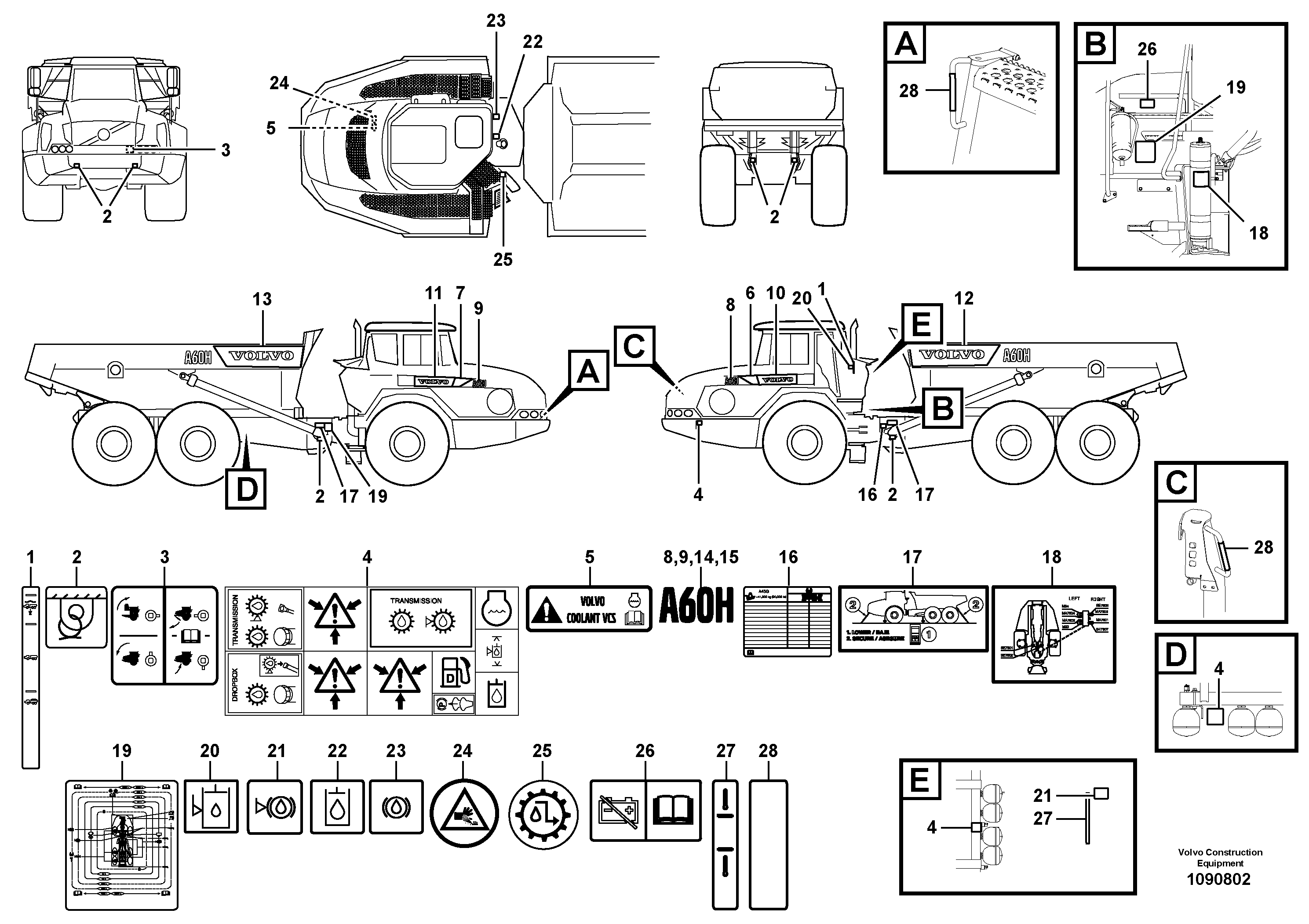 Cylinder Block VOE16872875 VOLVO