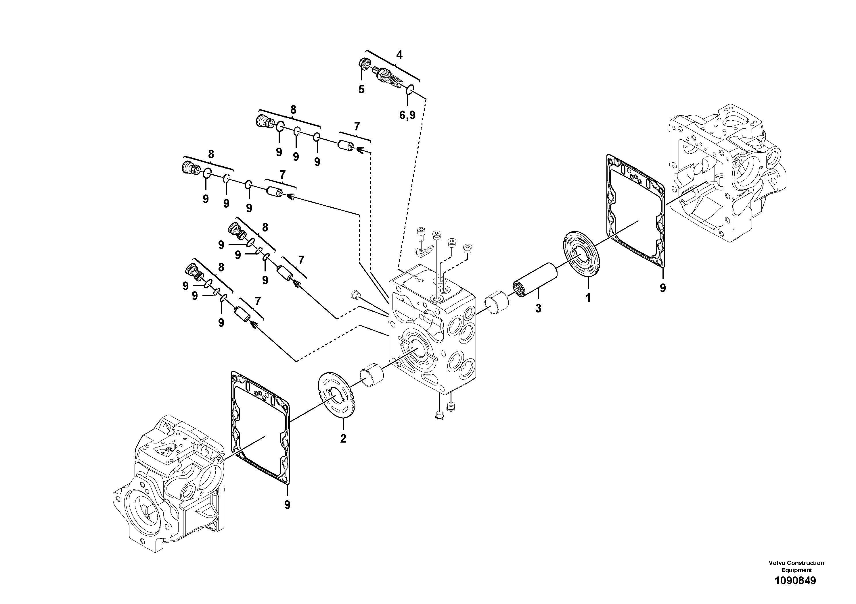Приборы VOE17485744 VOLVO