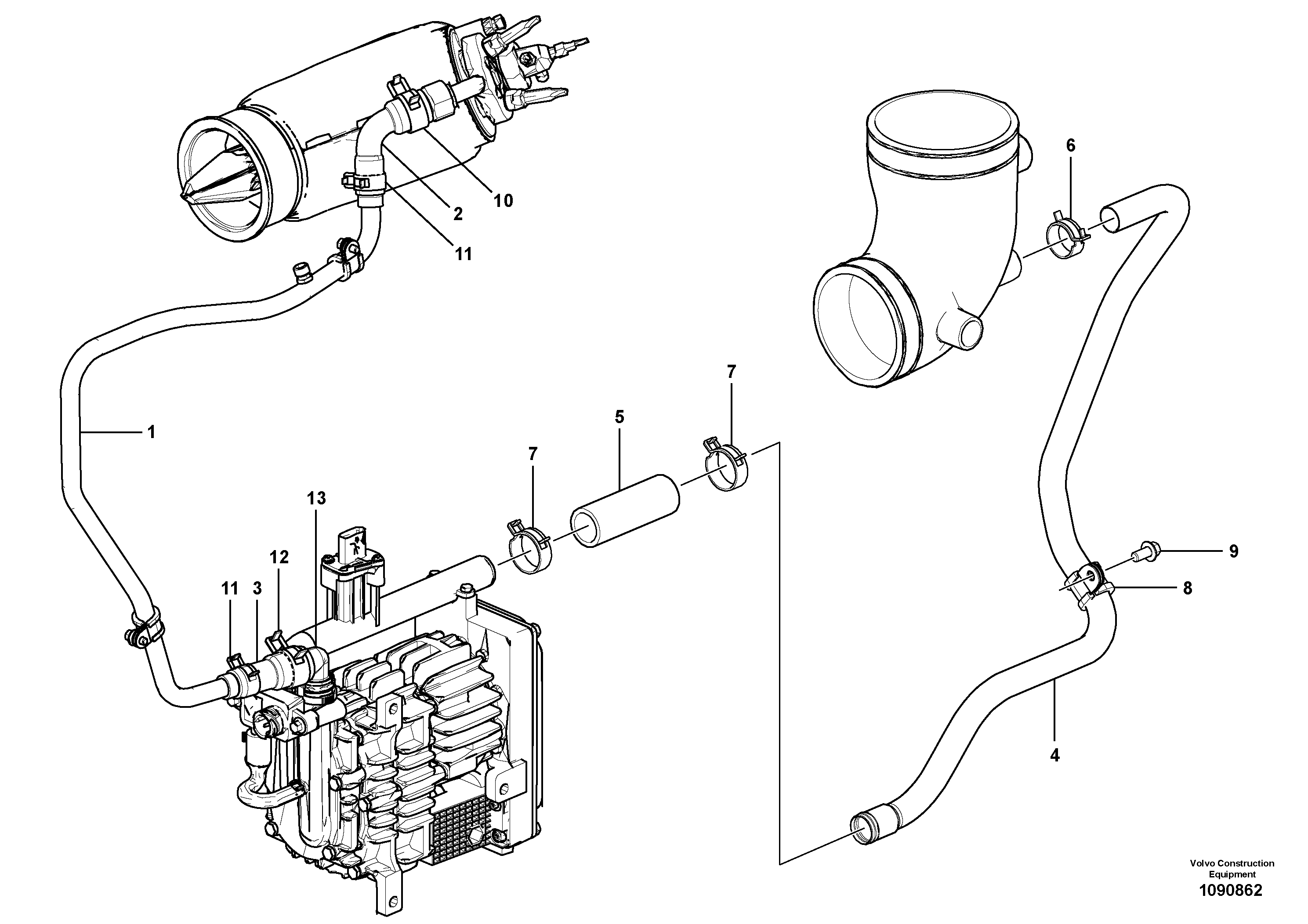 Комплект зуба VOE21904589 VOLVO
