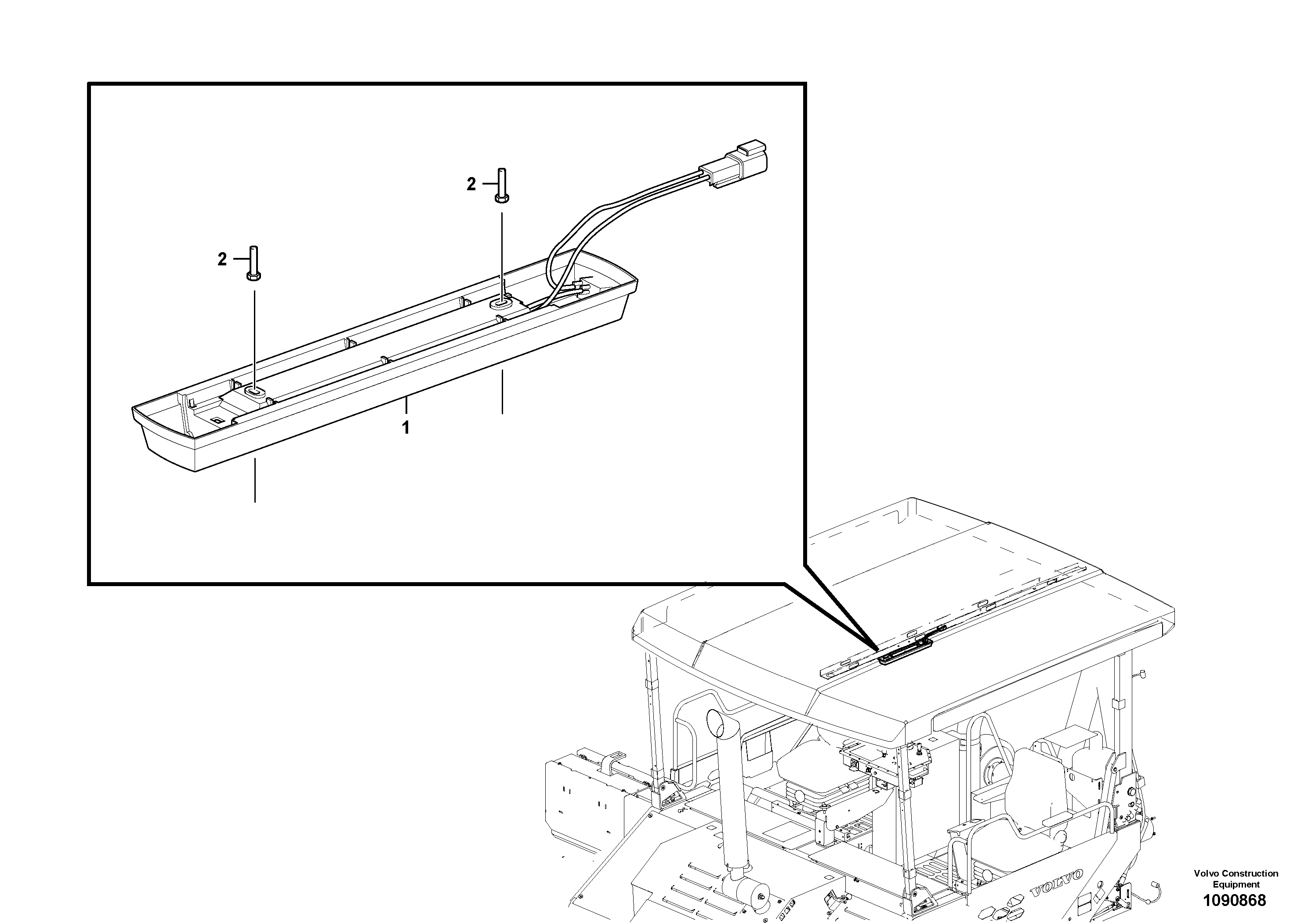 Tray VOE12806738 VOLVO