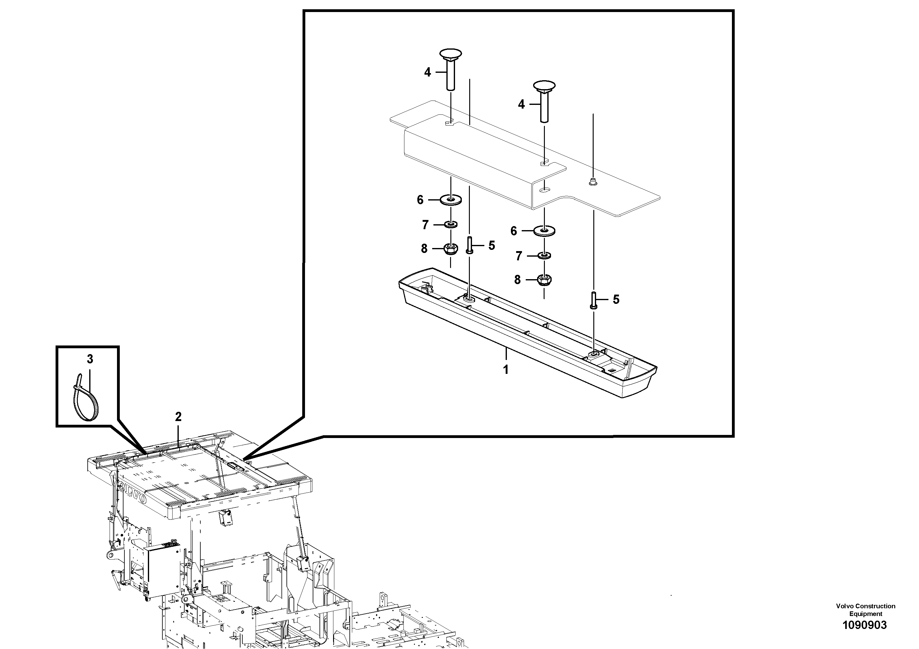 Spacer RM14082358 VOLVO
