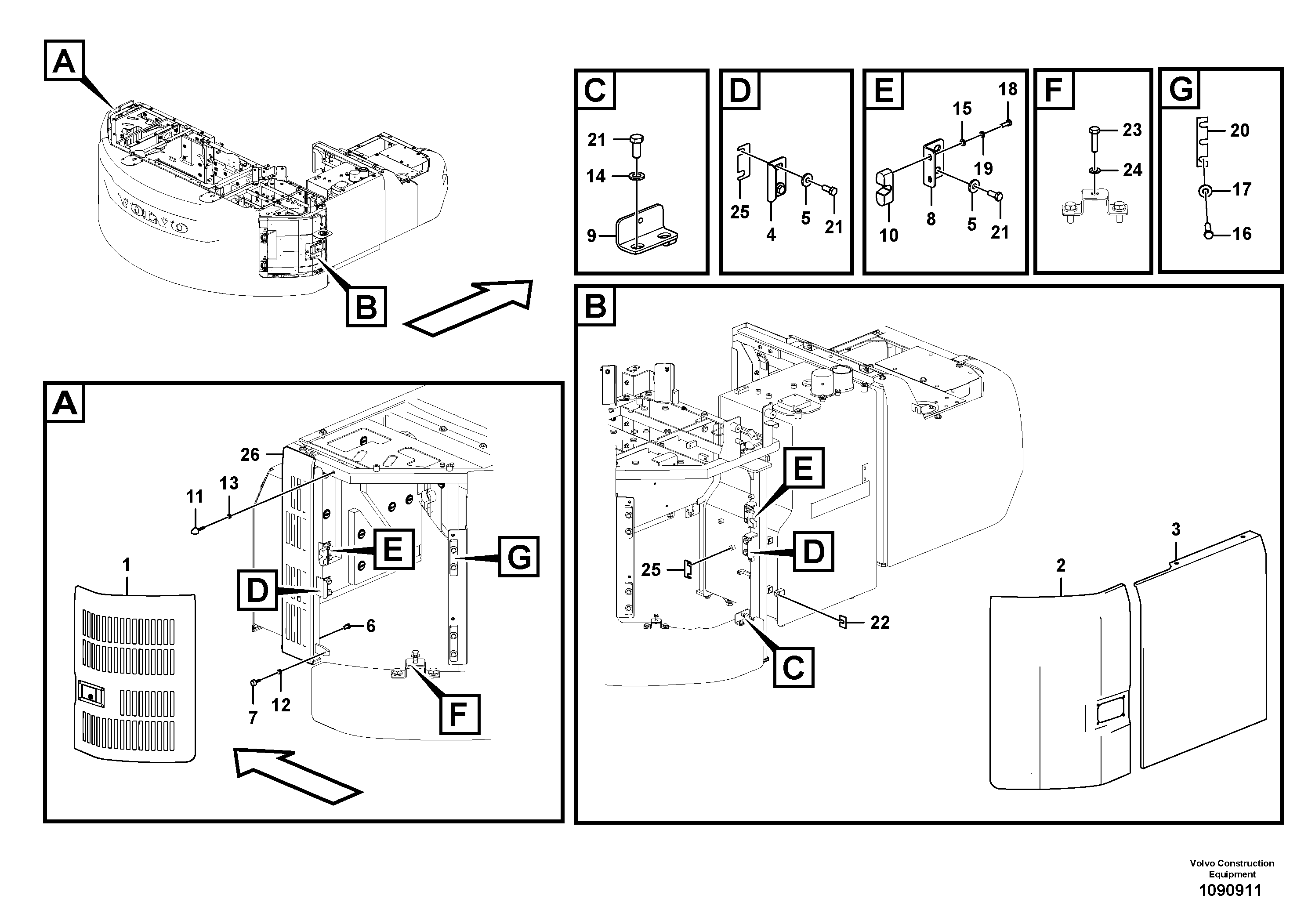 Rec.housing VOE14687703 VOLVO