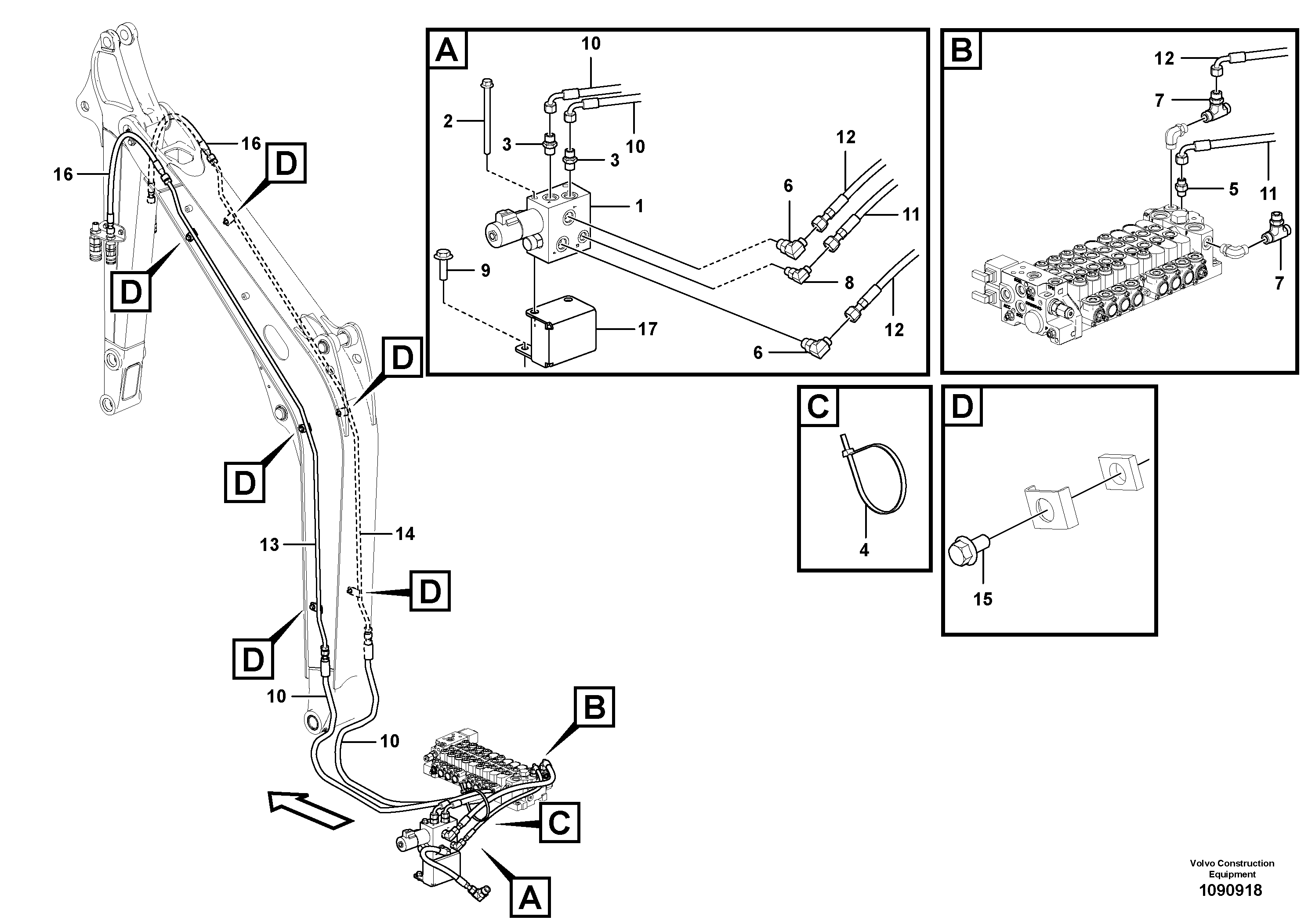 Fuel miser valve VOE15692553 VOLVO