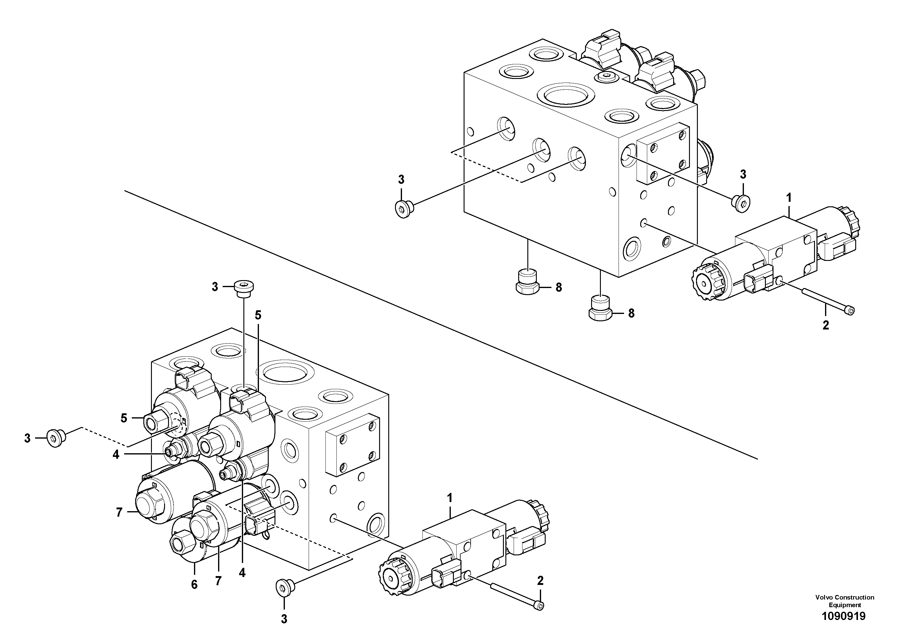For upper engine part VOE17483974 VOLVO