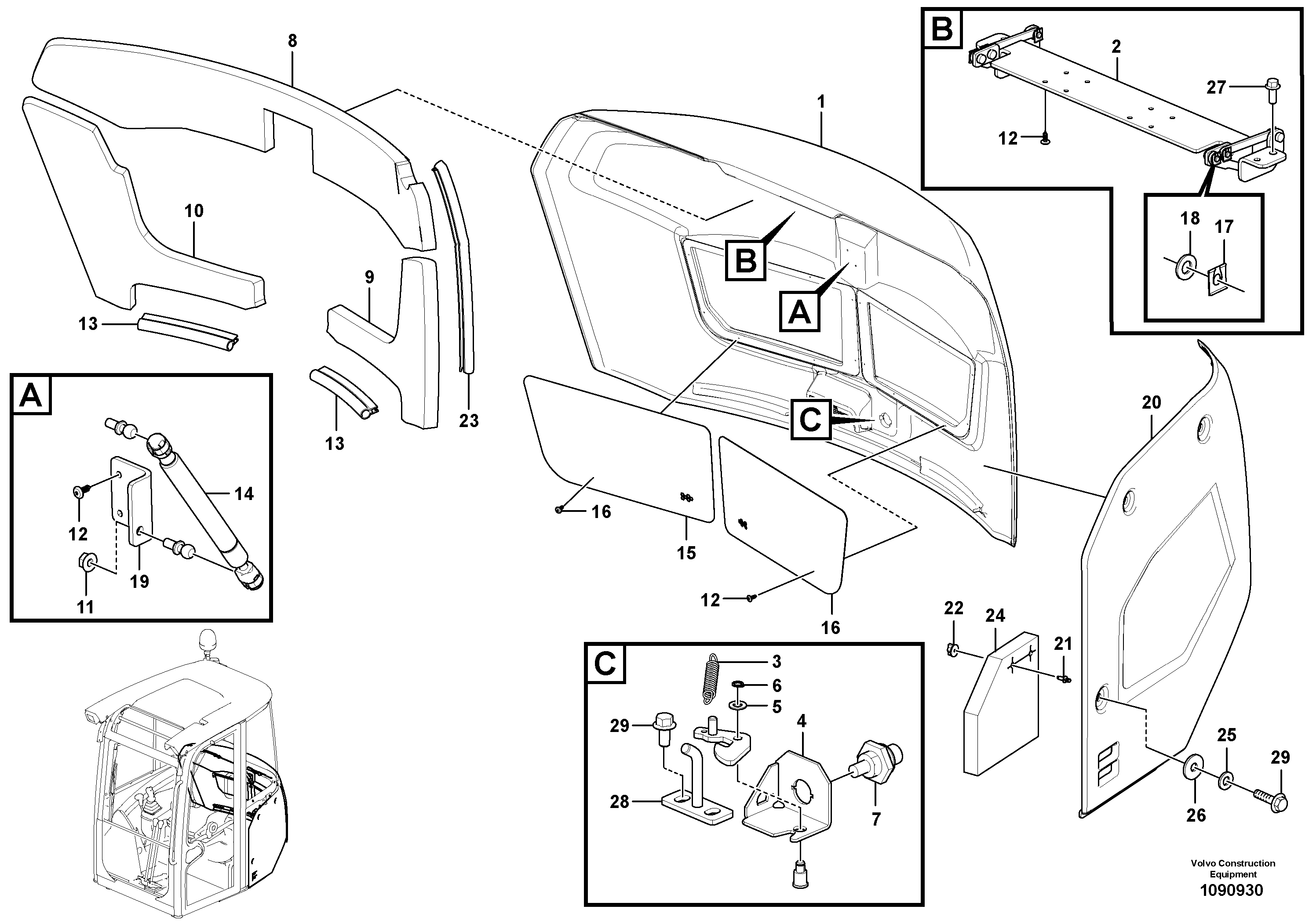 Sealing VOE1568399 VOLVO