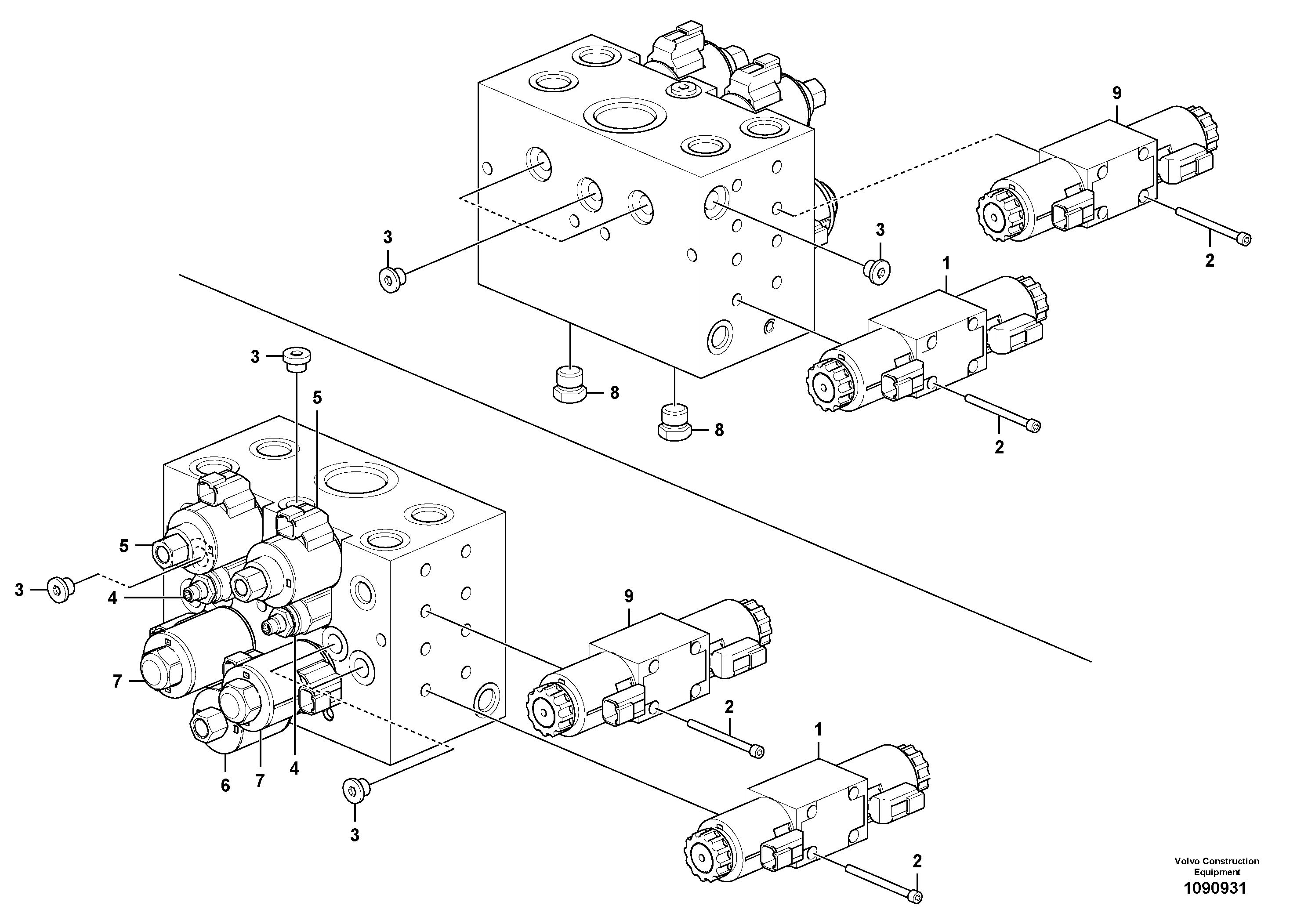 Wall VOE17484134 VOLVO