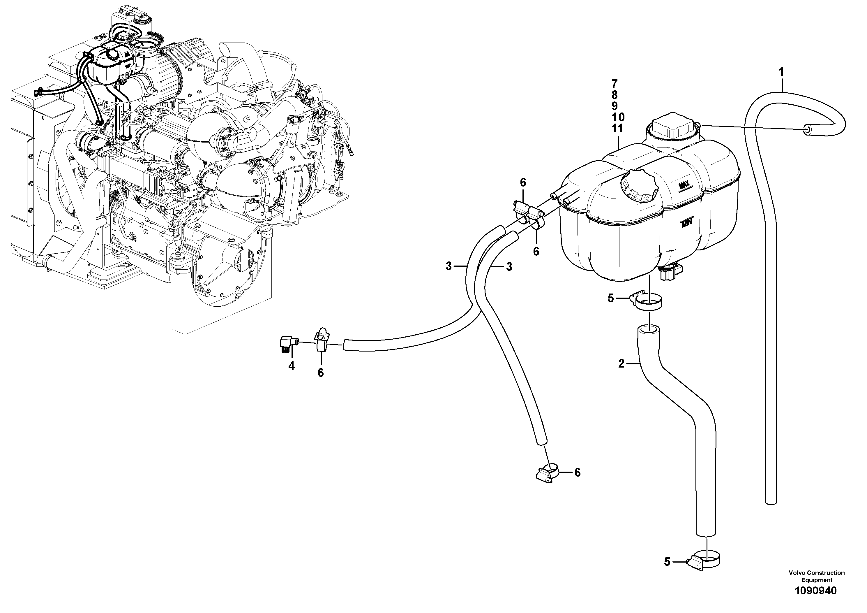 Hydraulic hammer VOE8149353 VOLVO