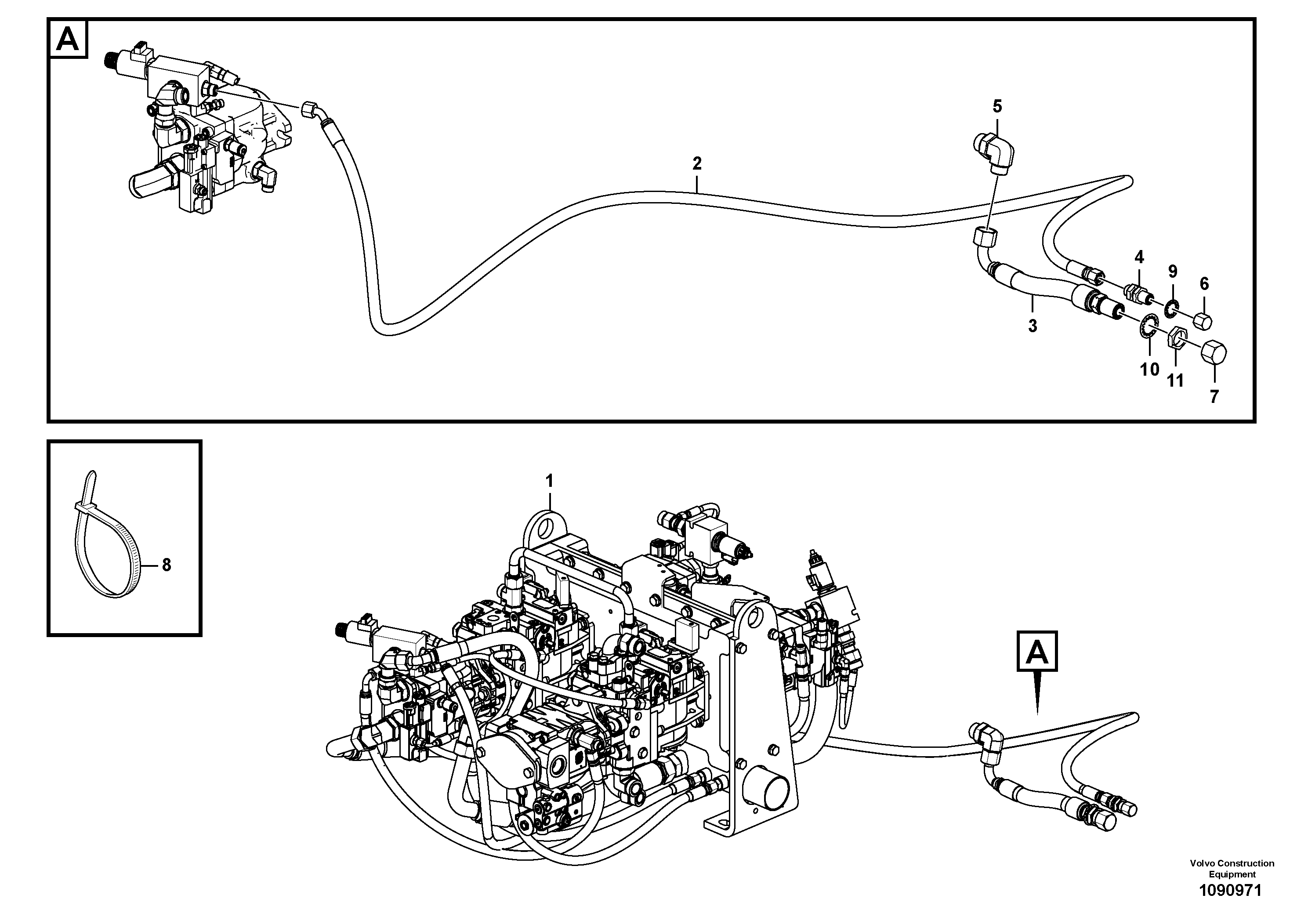 Bolt VOE12834619 VOLVO