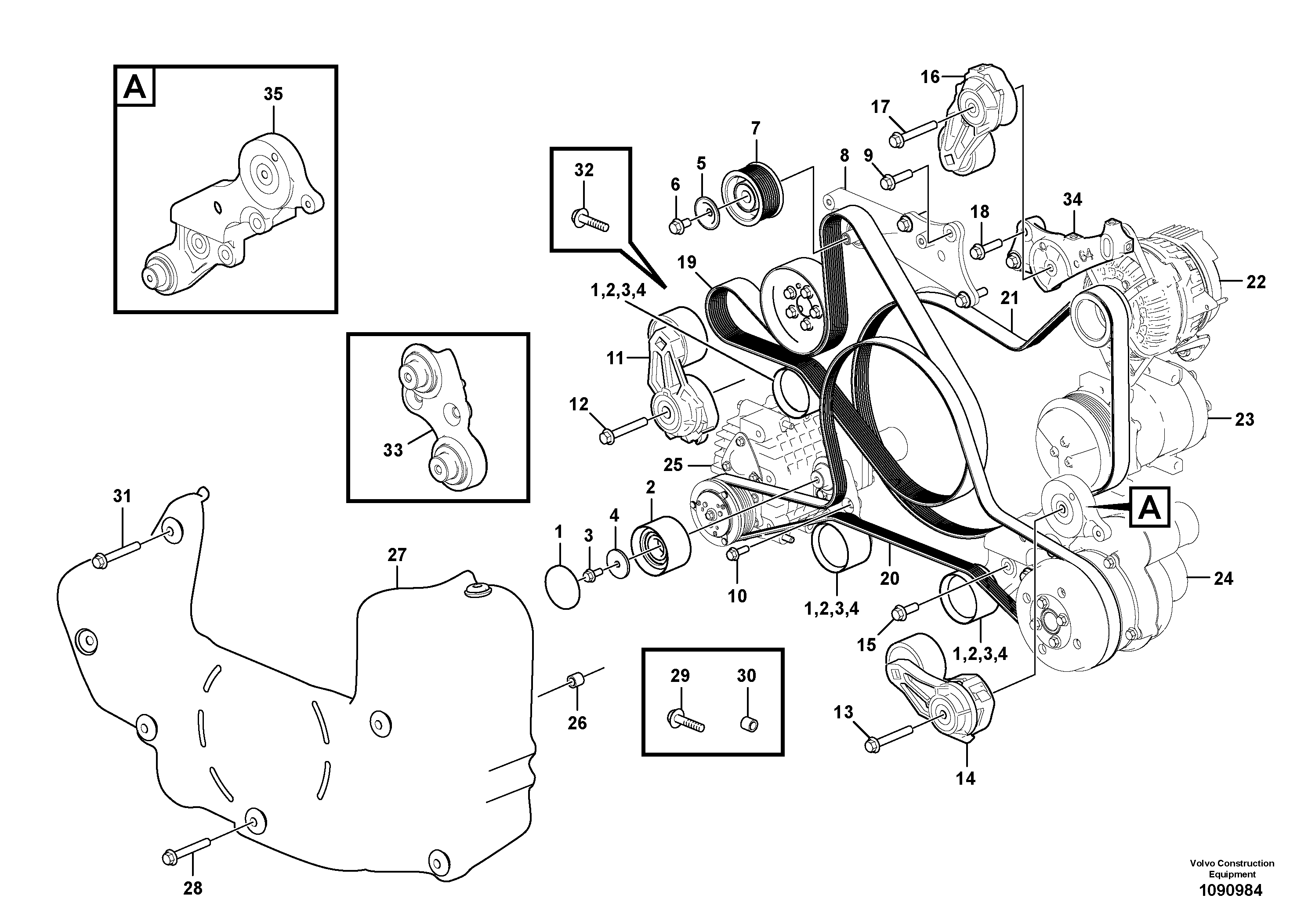 Bearing VOE3979642 VOLVO