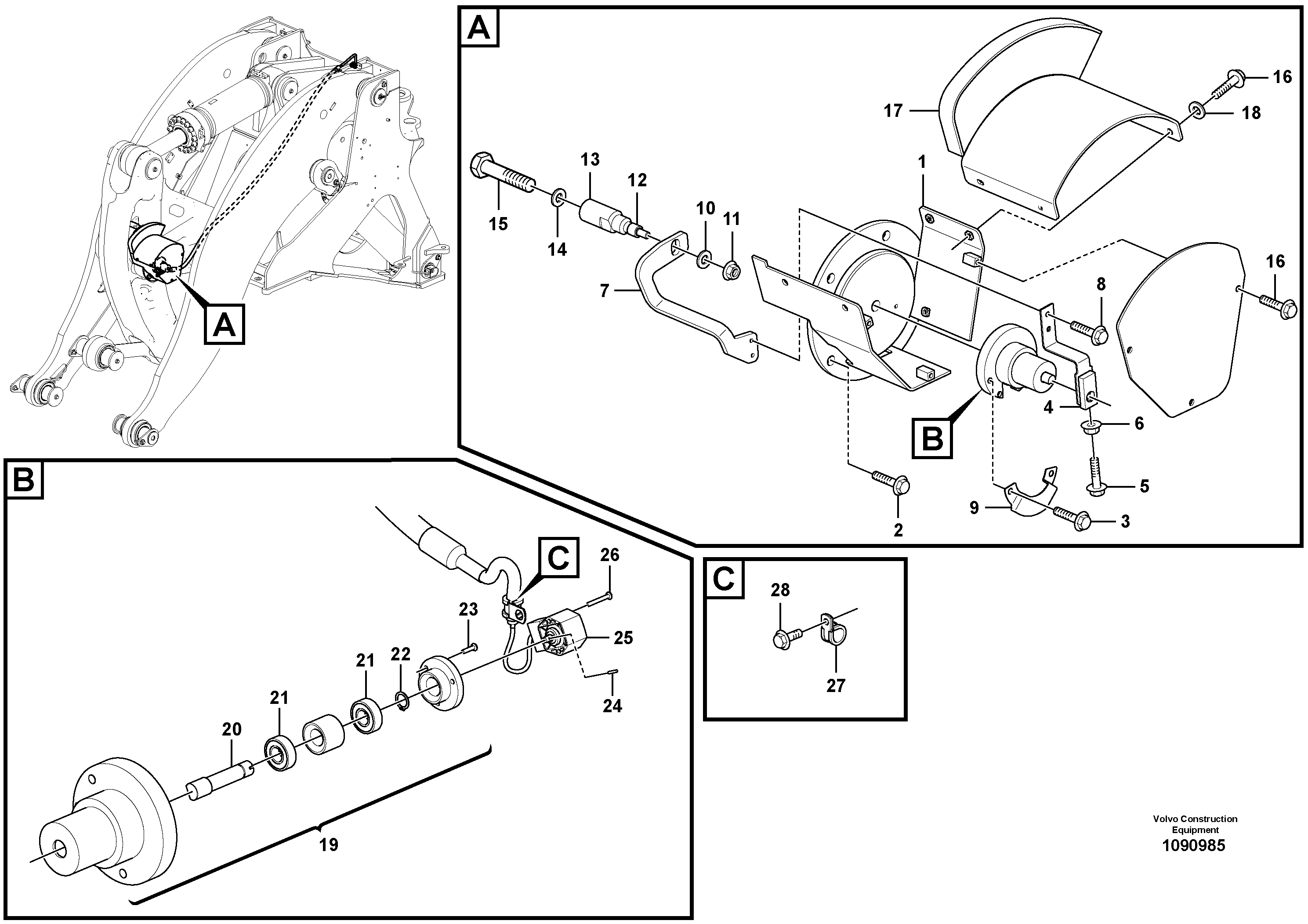 Jumper Cable VOE16890875 VOLVO