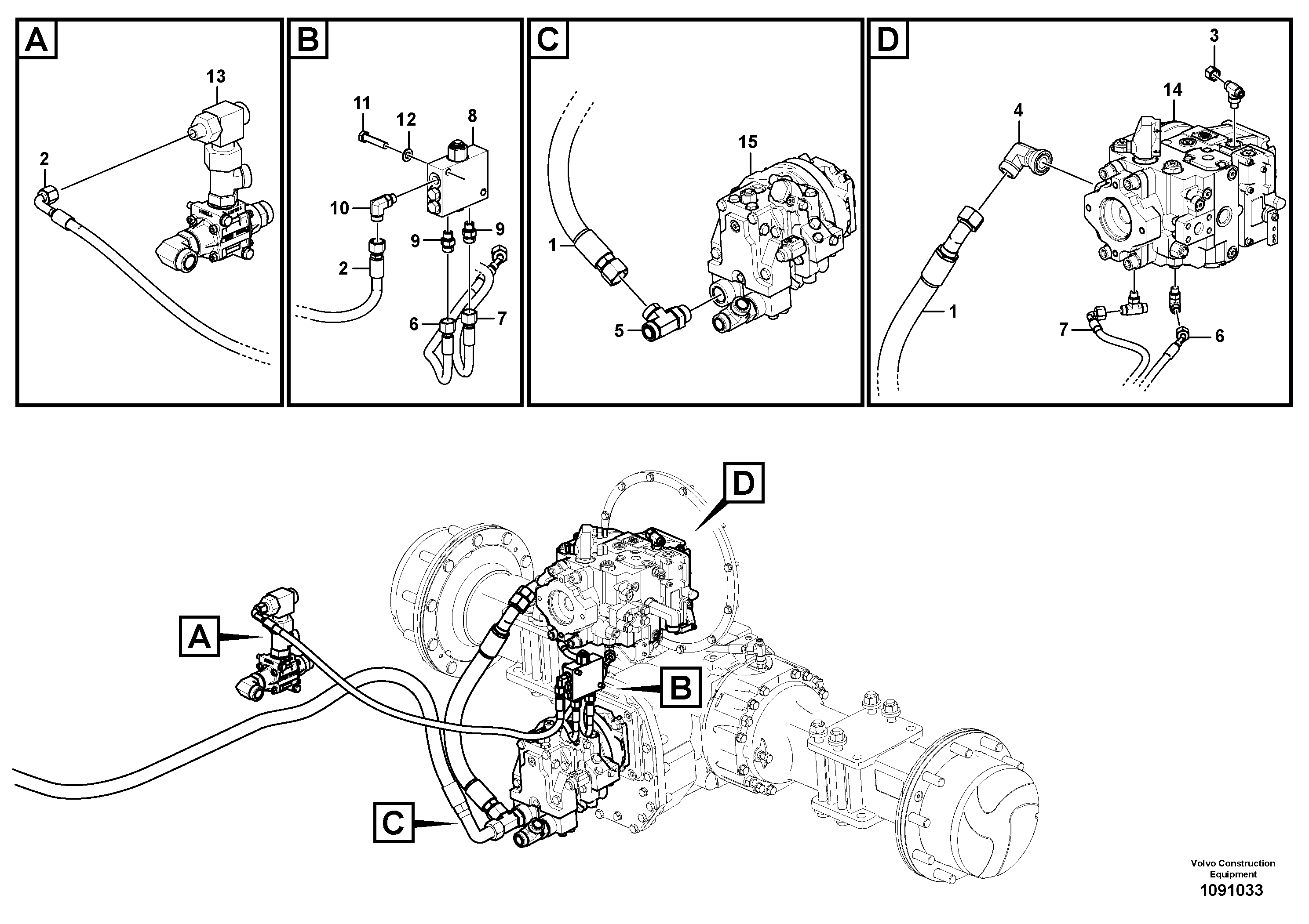 Timing gear casing VOE12795408 VOLVO