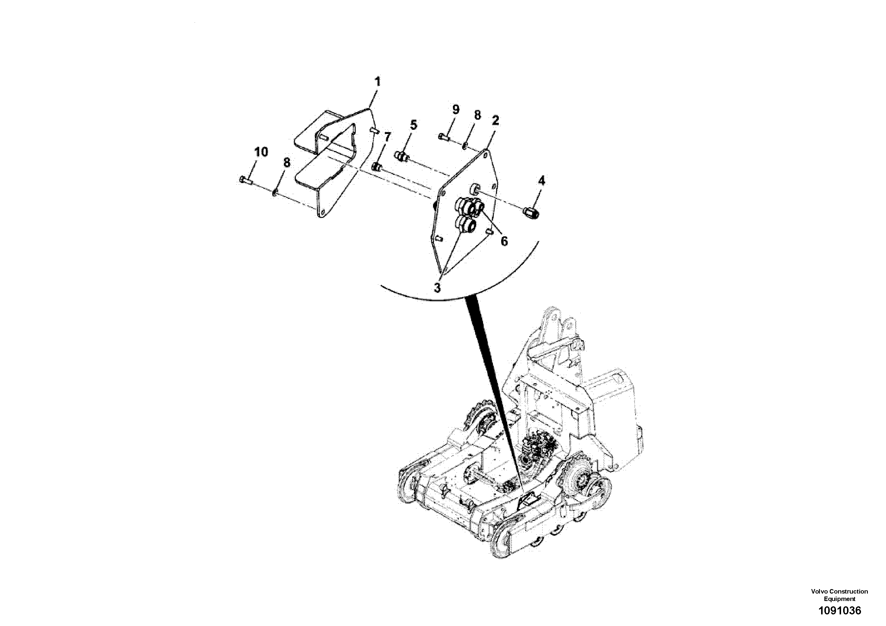 Window Cassette VOE17443479 VOLVO