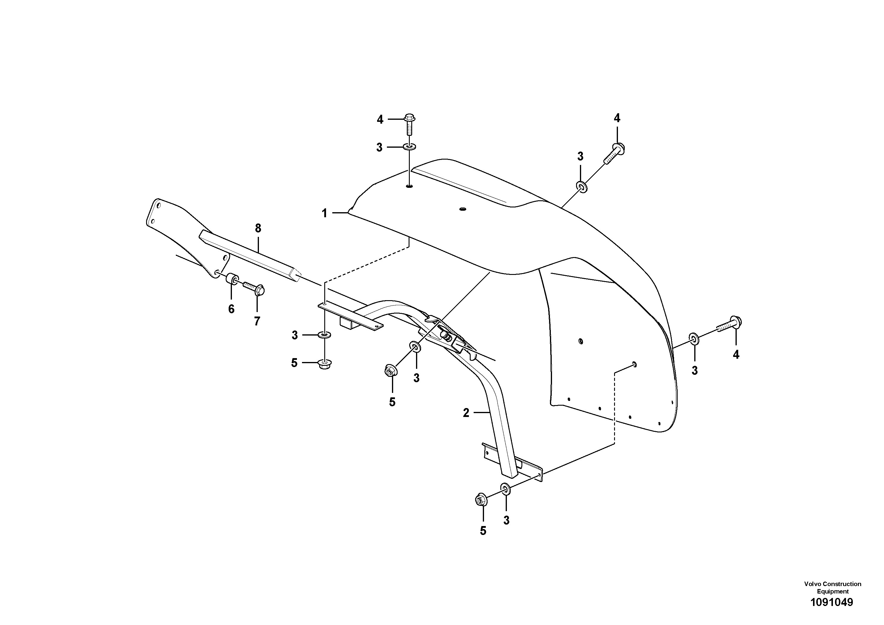 Hoodside VOE16809333 VOLVO