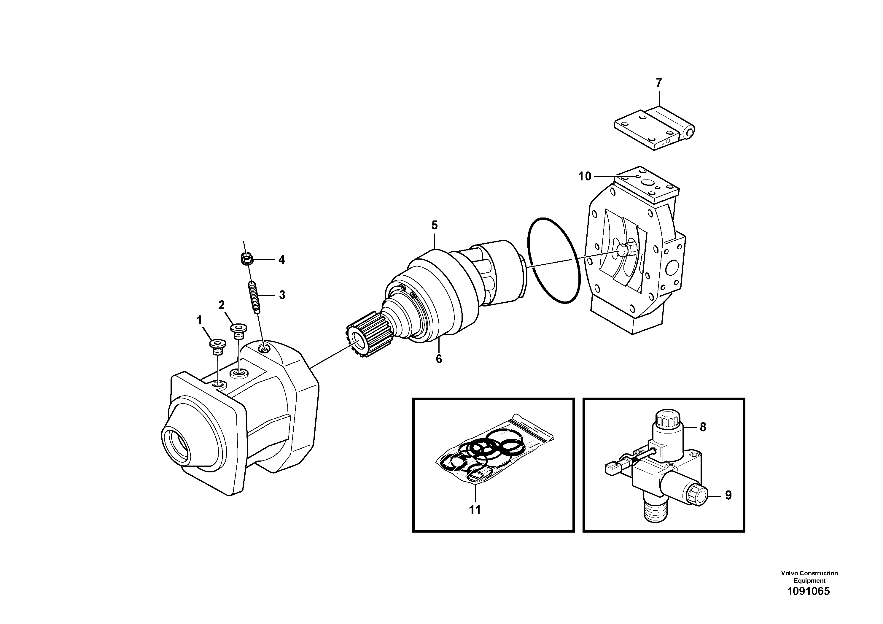 Opr Cylinder VOE15237667 VOLVO