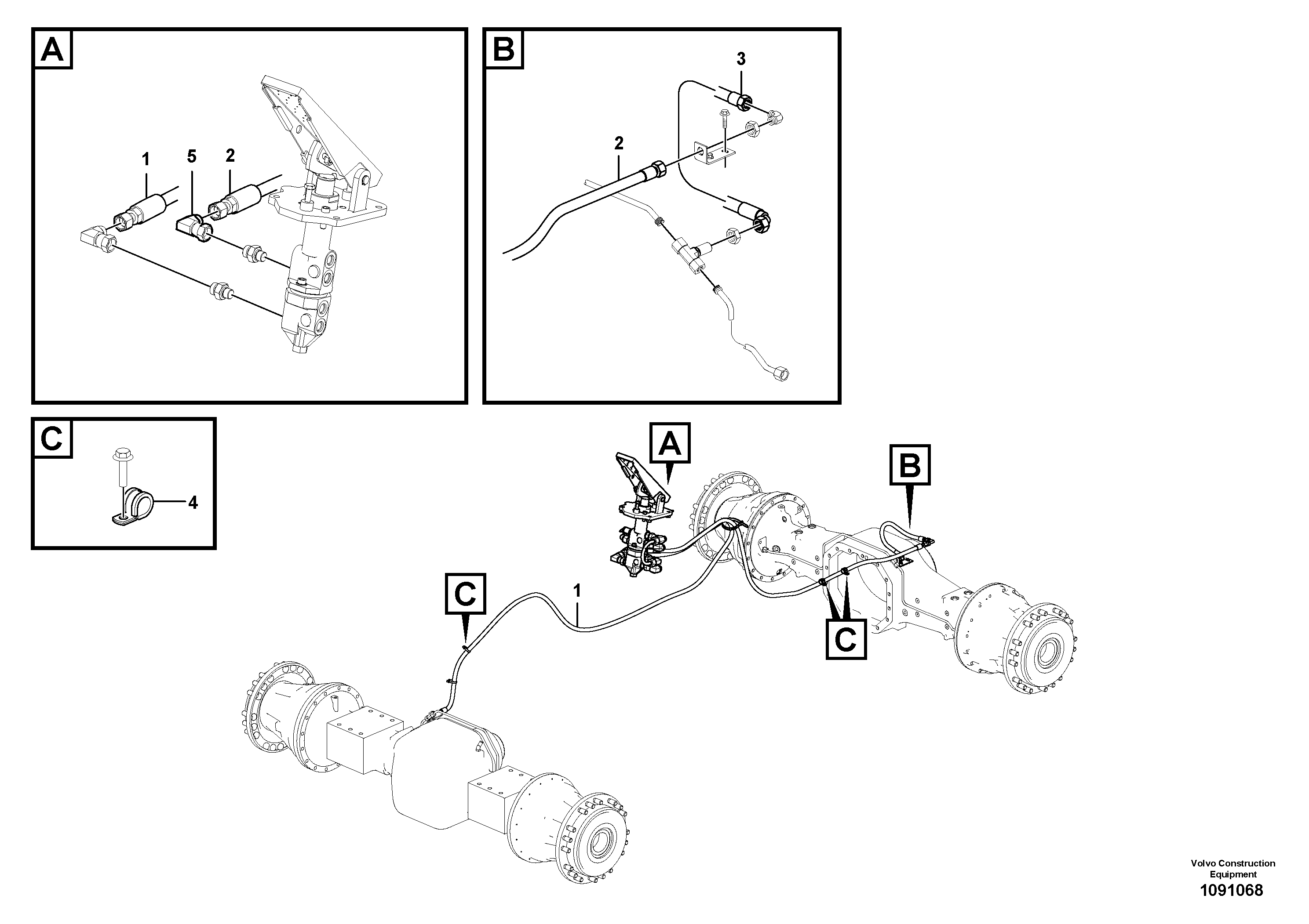 Timing gear casing VOE16039353 VOLVO
