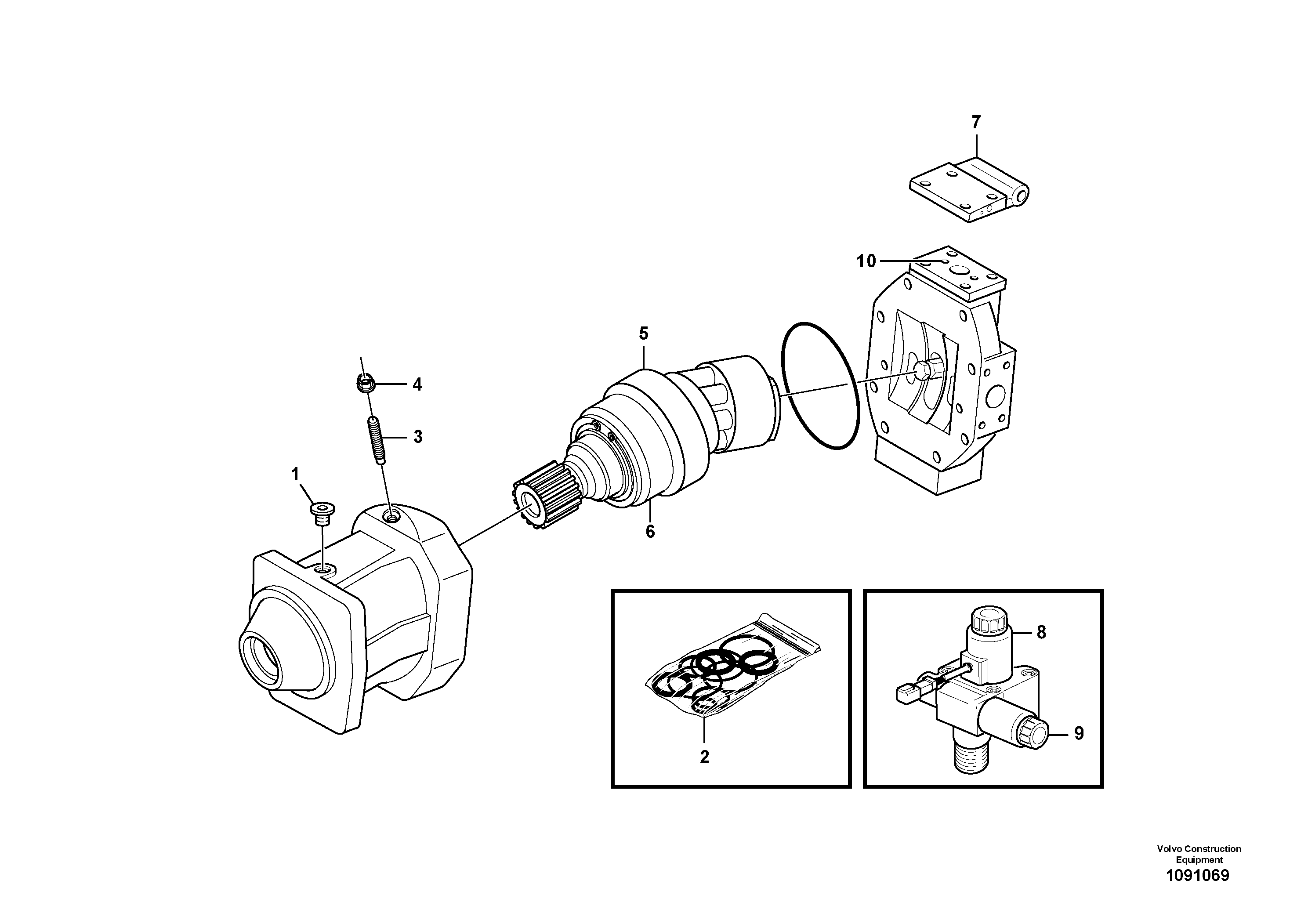Opr Cylinder VOE15237668 VOLVO