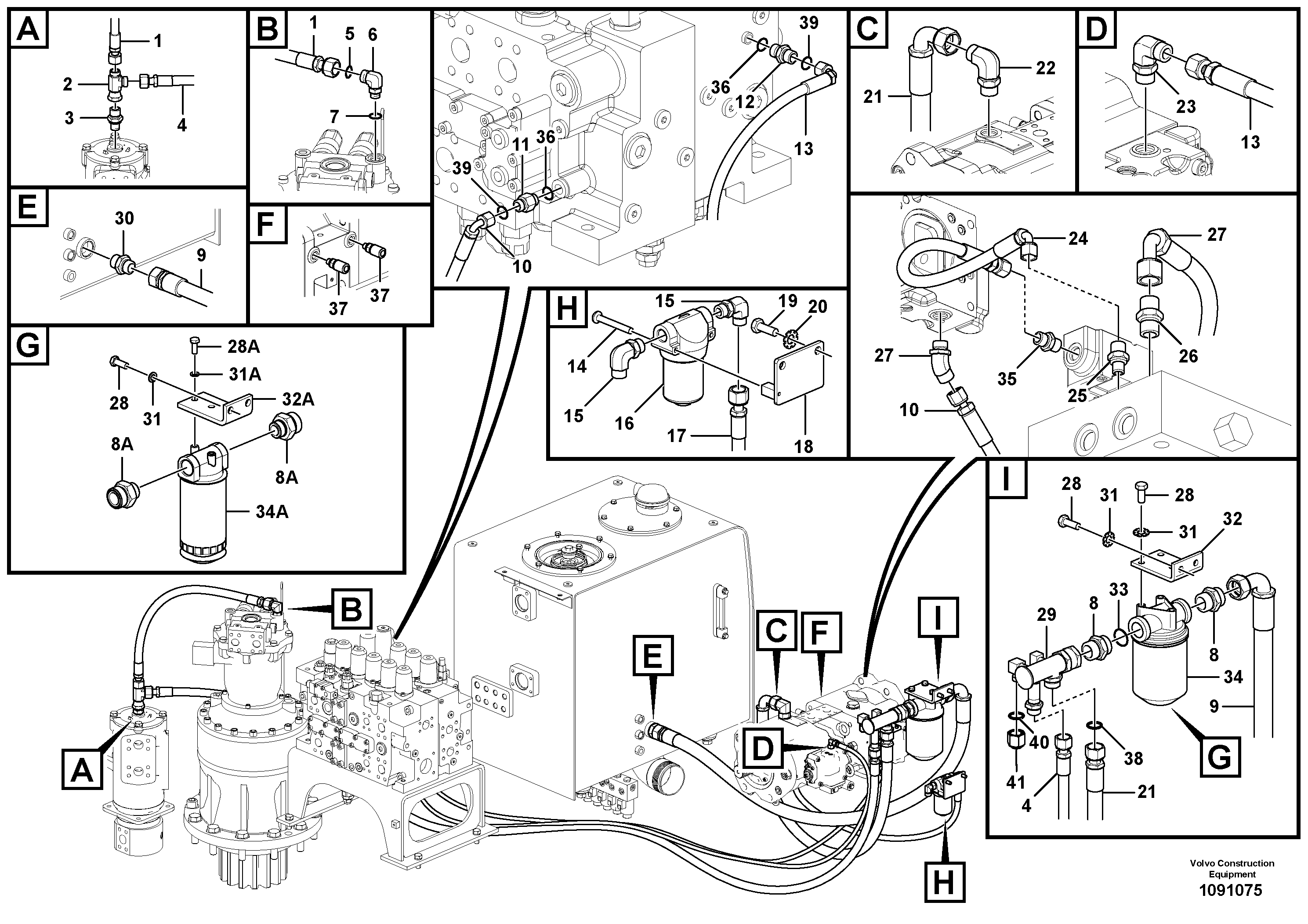 Seat frame VOE14687679 VOLVO