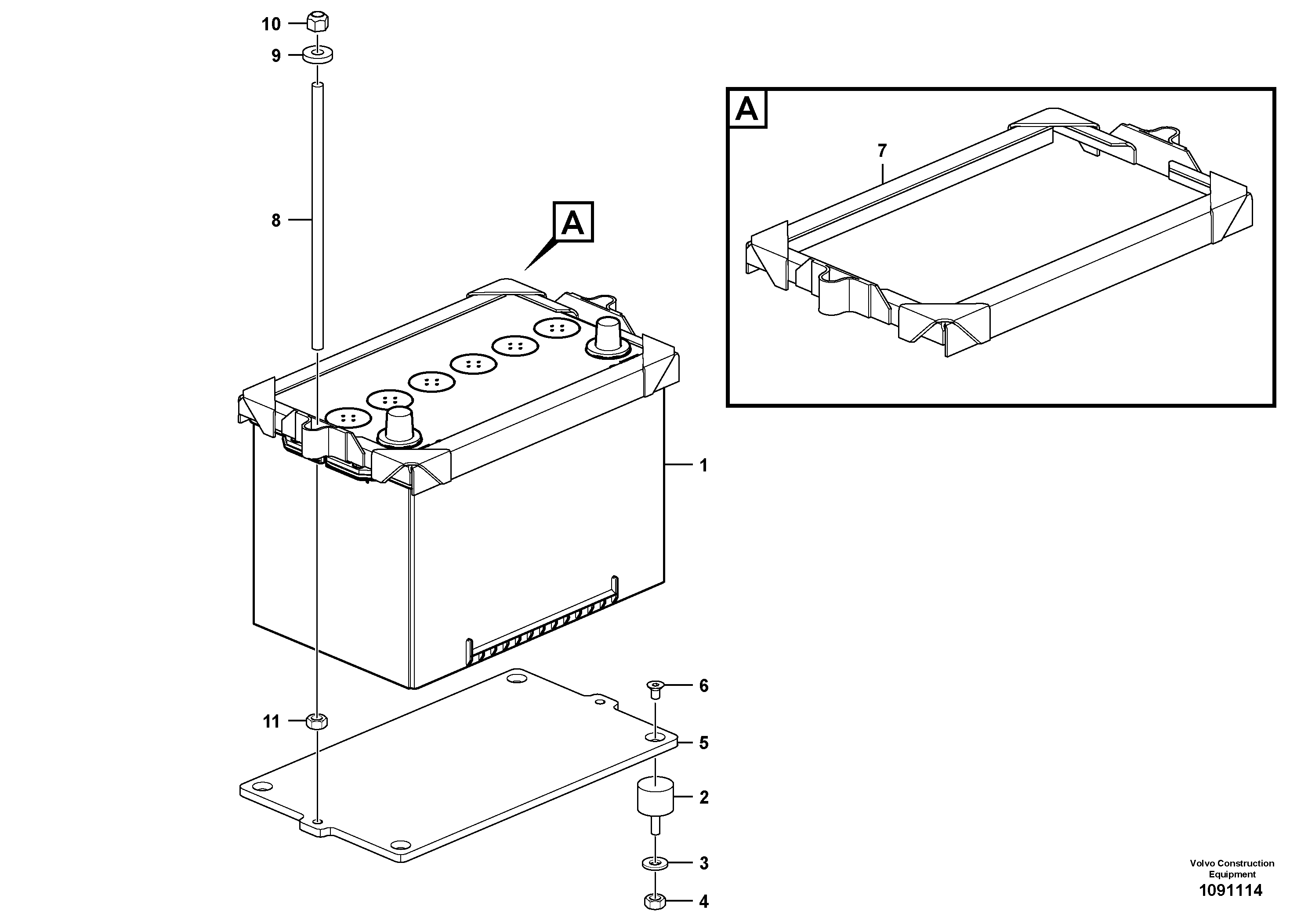 Guide Spring VOE12791122 VOLVO