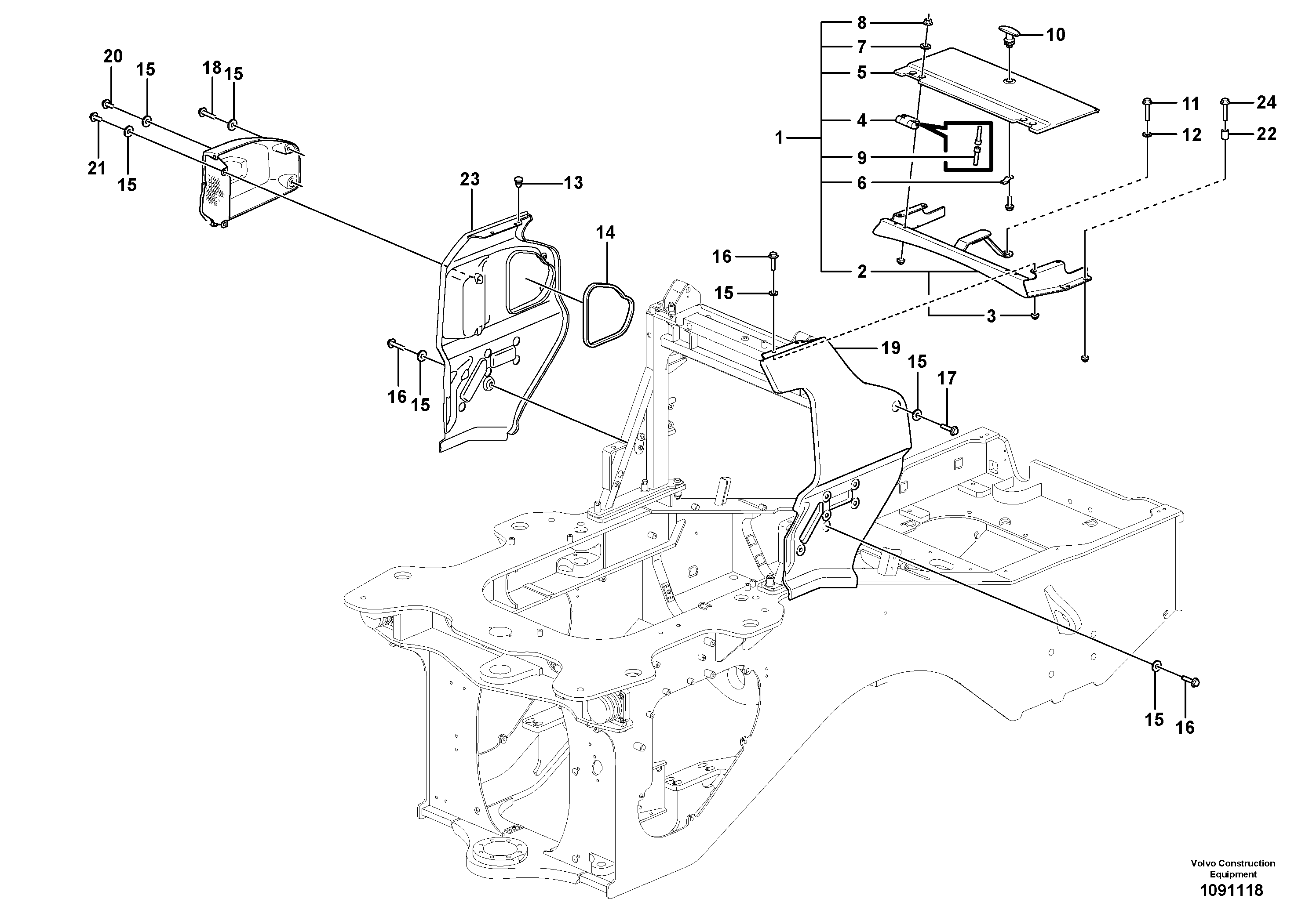 Adapter Kit VOE16822232 VOLVO