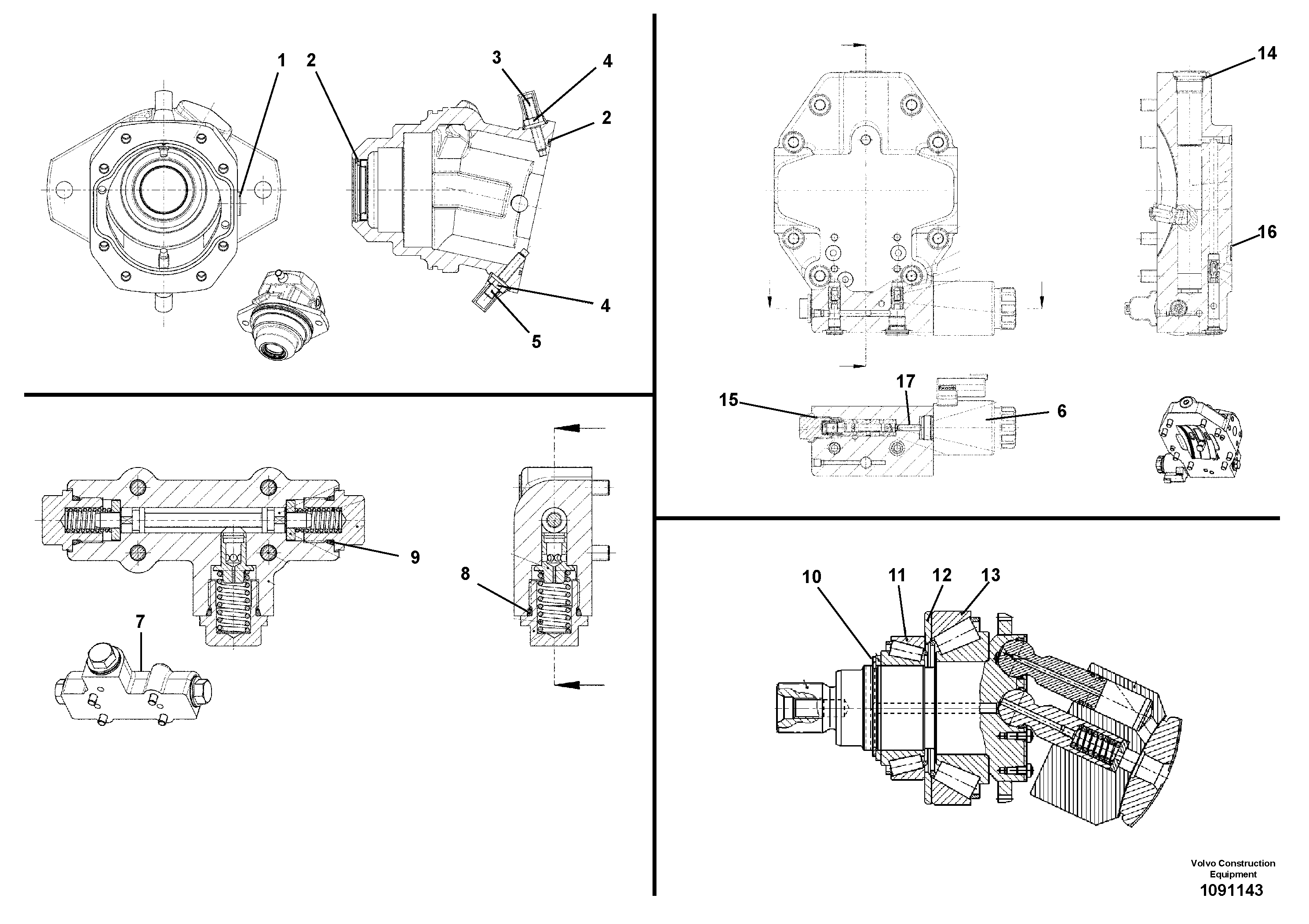 Swg Lk Cylinder VOE17488059 VOLVO