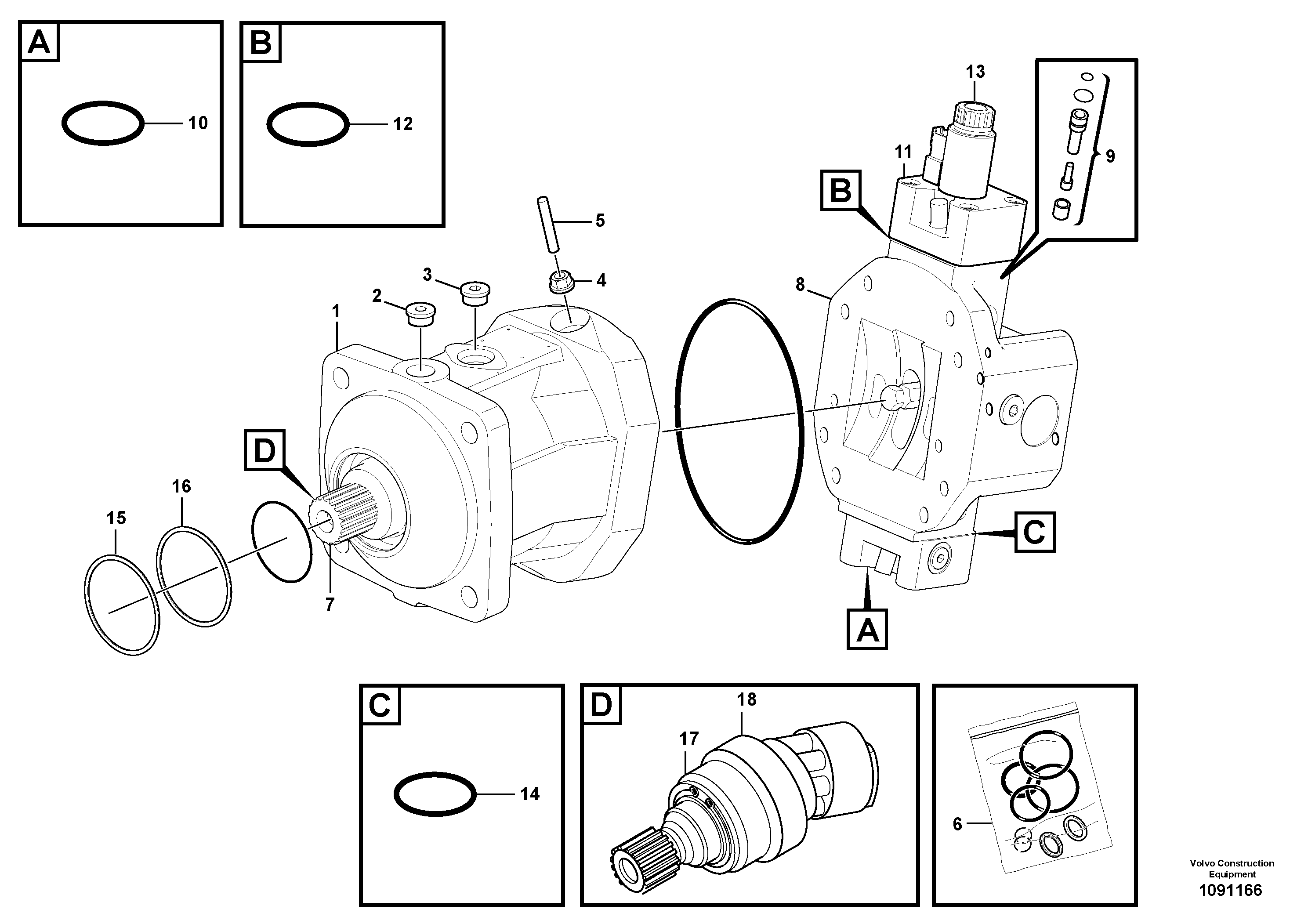Rec.housing VOE14721256 VOLVO