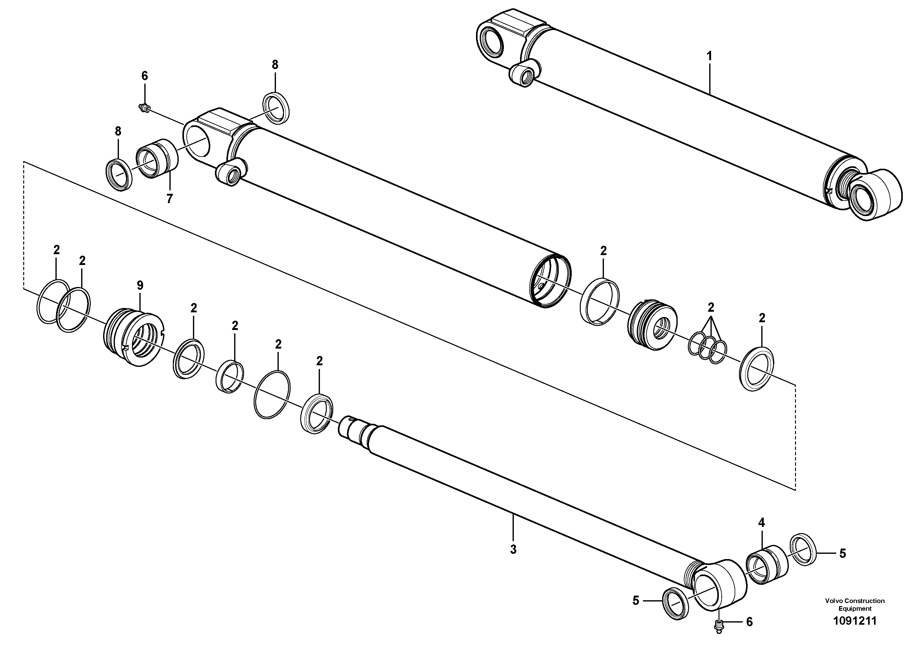 Oil Tap VOE15174587 VOLVO