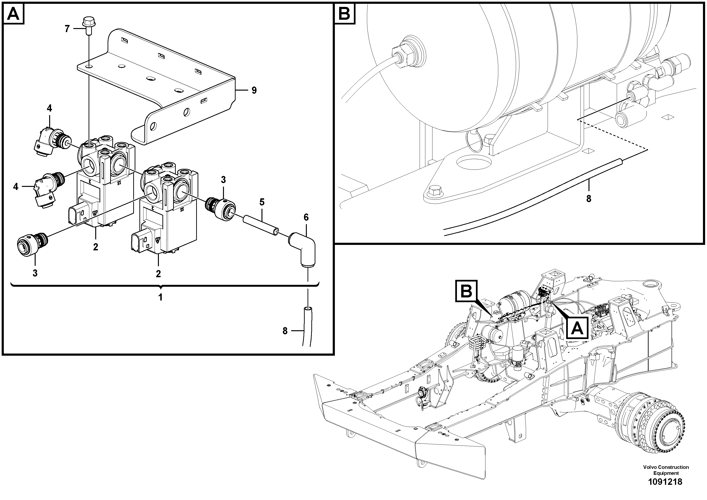 Water pump ger VOE16889405 VOLVO